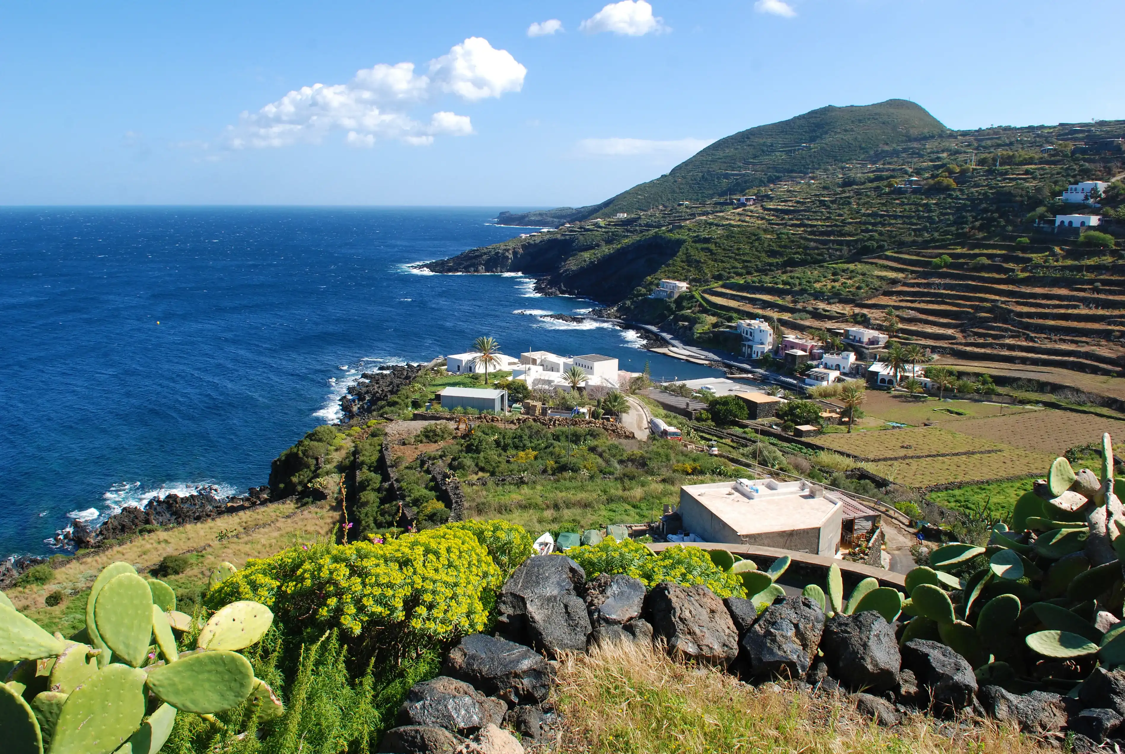Gadir coast in Pantelleria Gadir coast in Pantelleria