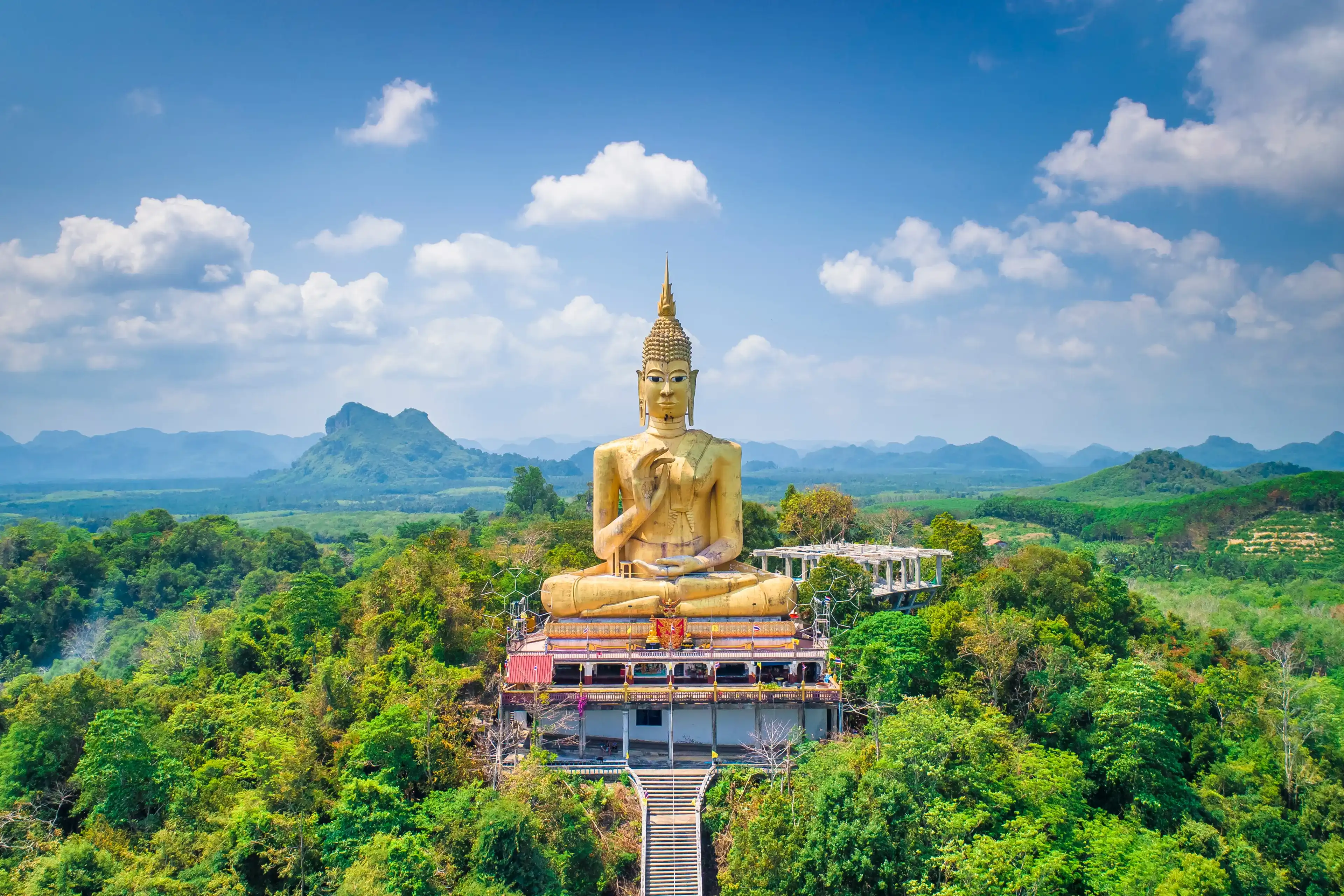 Big Buddha in Sawi, Chumphon, Thailand