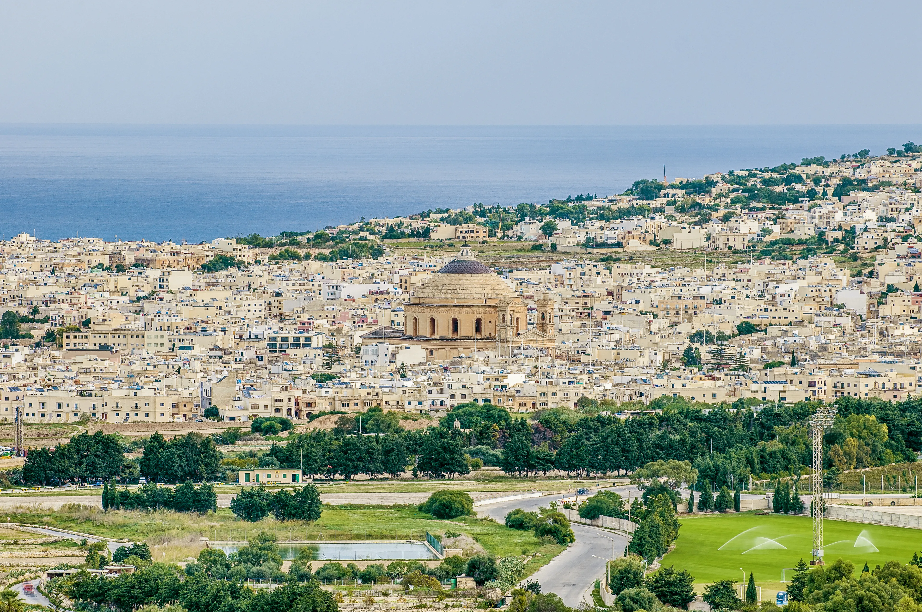 Church of the Assumption of Our Lady, known as the Rotunda of Mosta or Rotunda of St Marija Assunta or simply The Mosta Dome, Malta