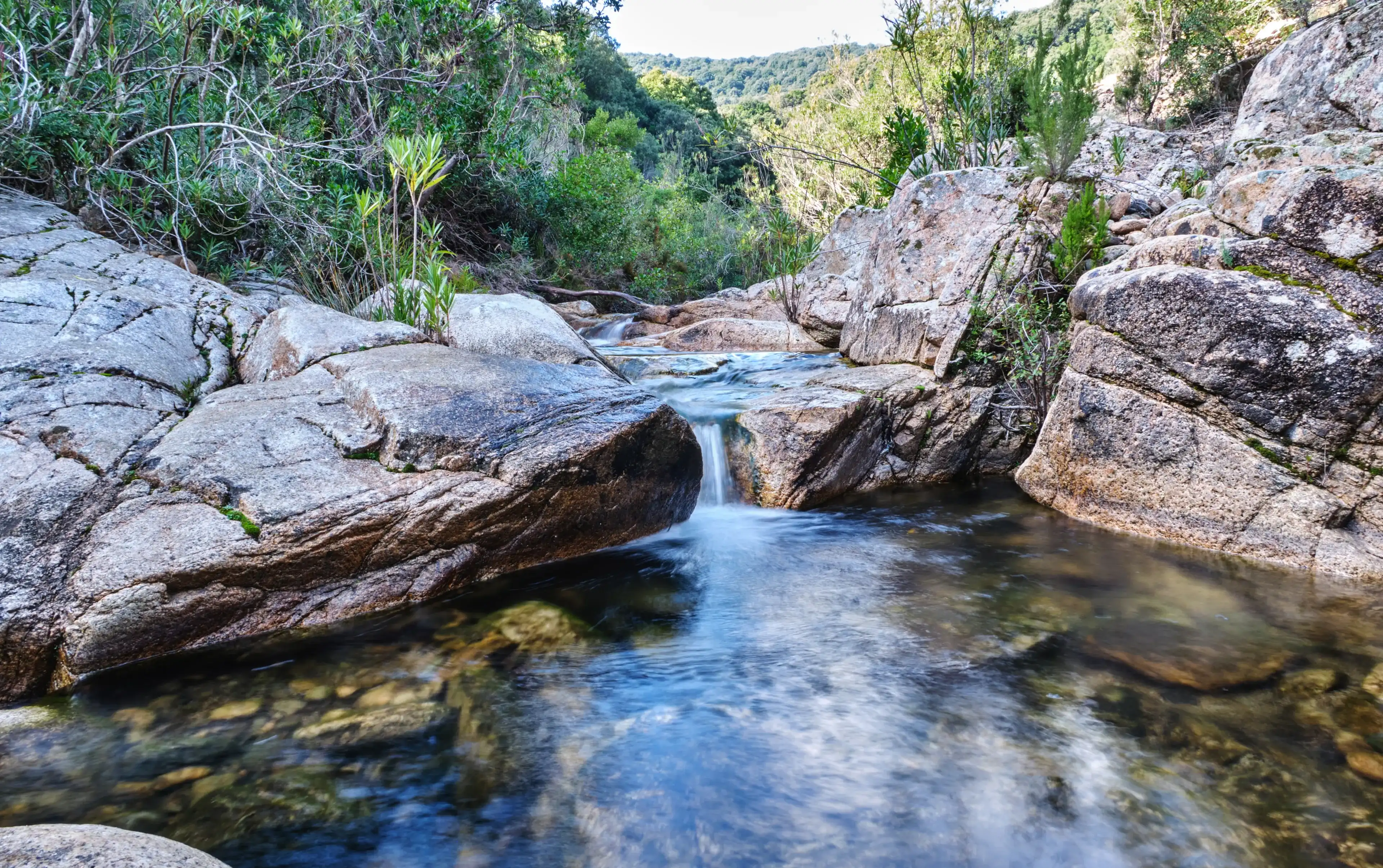 Follow the river, Is Fanebas trekking in Assemini, Sardinia, Italy Follow the river, Is Fanebas trekking in Assemini, Sardinia, Italy