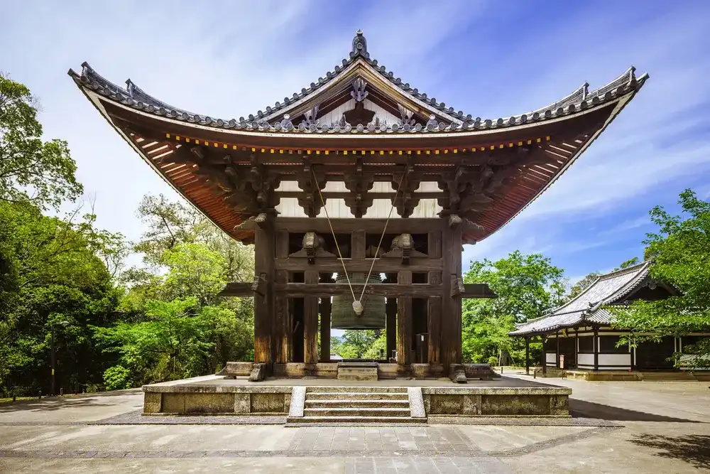 The Todai-ji Bell in in Nara, Japan
