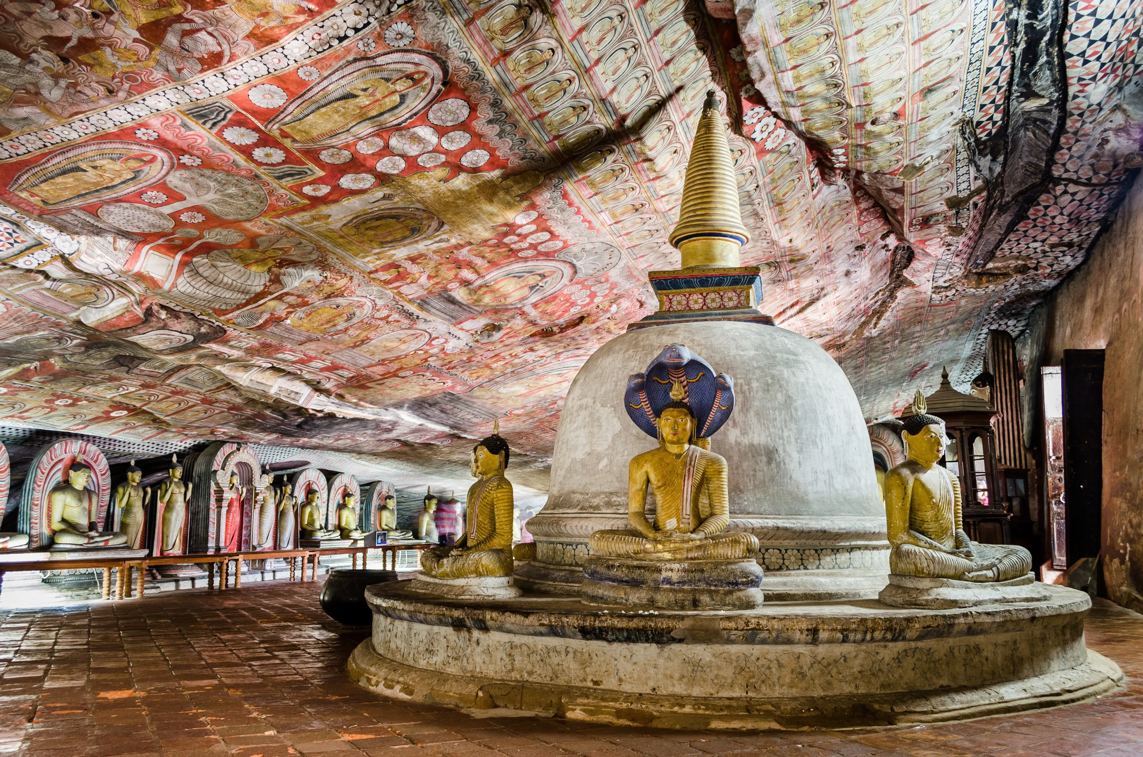 Dambulla, Sri Lanka 07-14 -2013 Cave Temples of Dambulla, Central Province, Sri Lanka, Asia