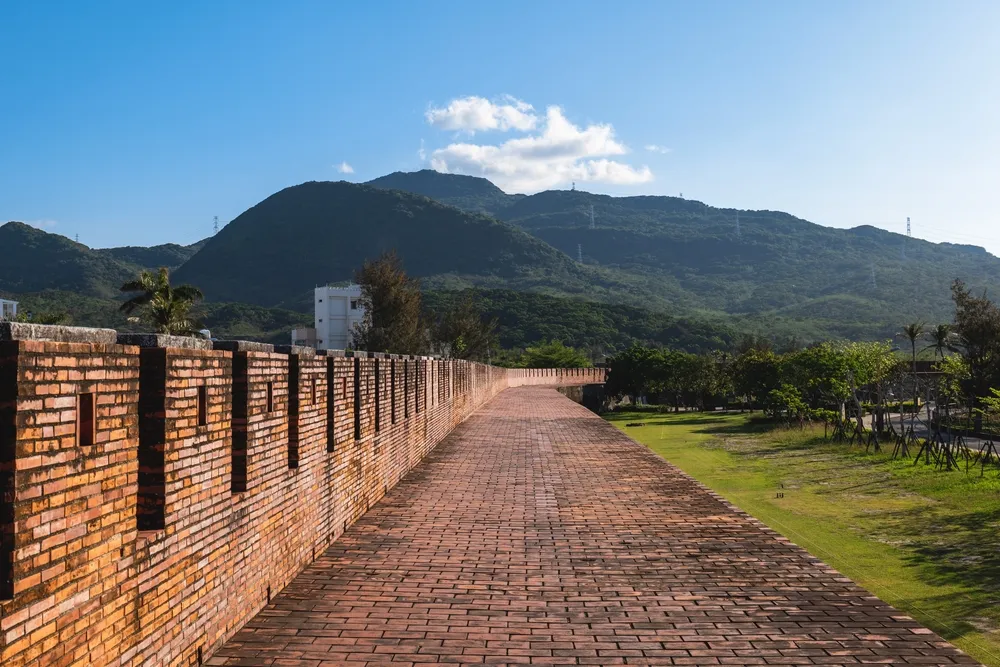 Hengchun Old City Wall at Hengchun town, pingtung county, taiwan