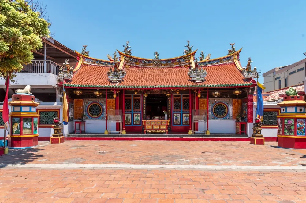 Dewi Welas Asih temple in Cirebon city, West Java, Indonesia