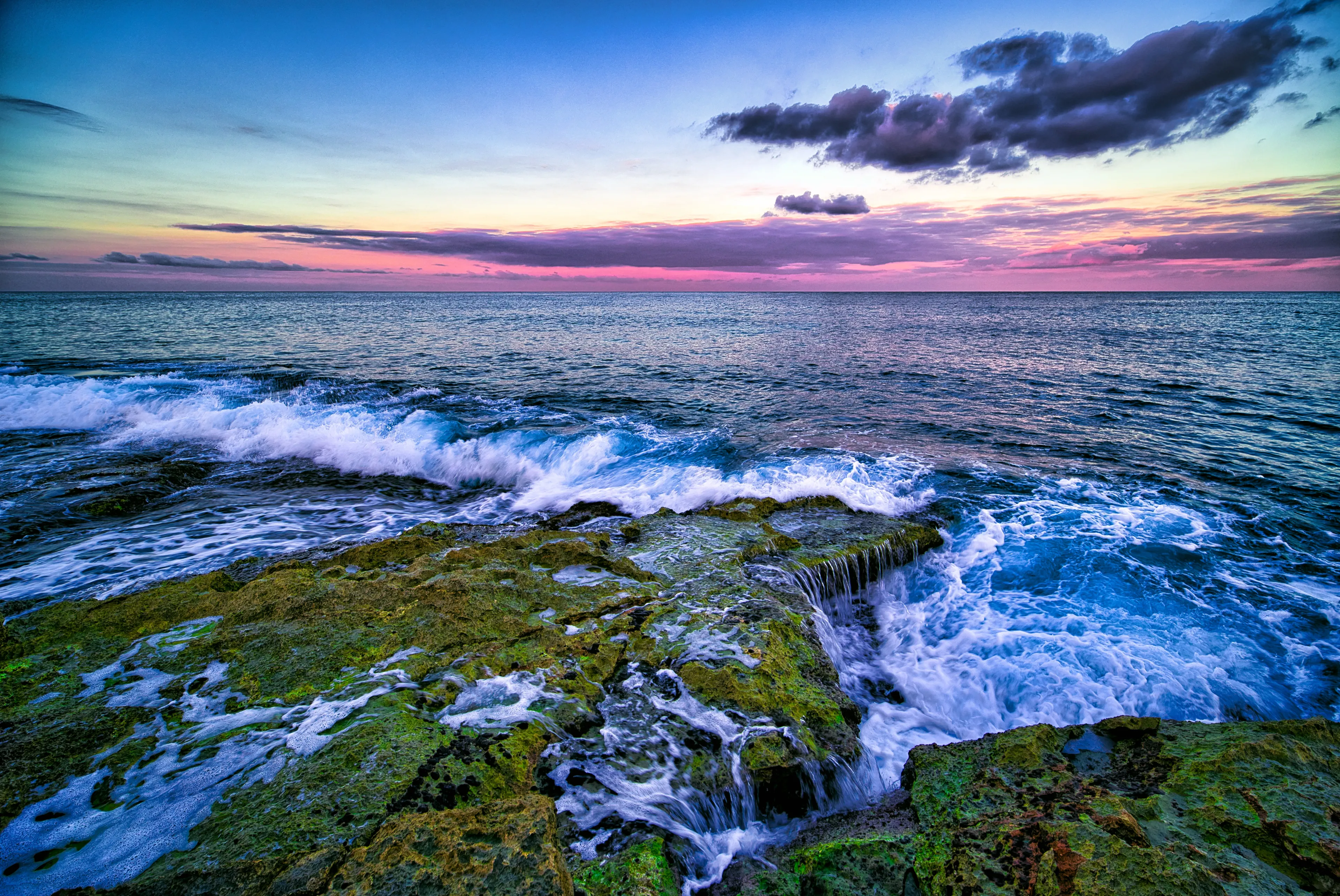 Beautiful sea view in Pembroke Malta a perfect evening. 