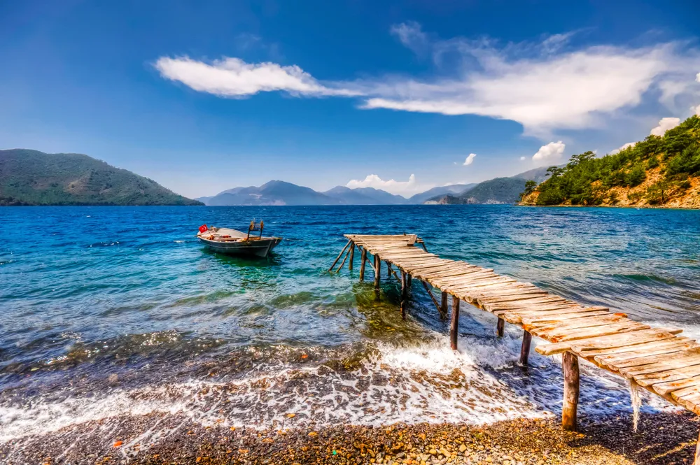 Marmaris coastal view in Turkey