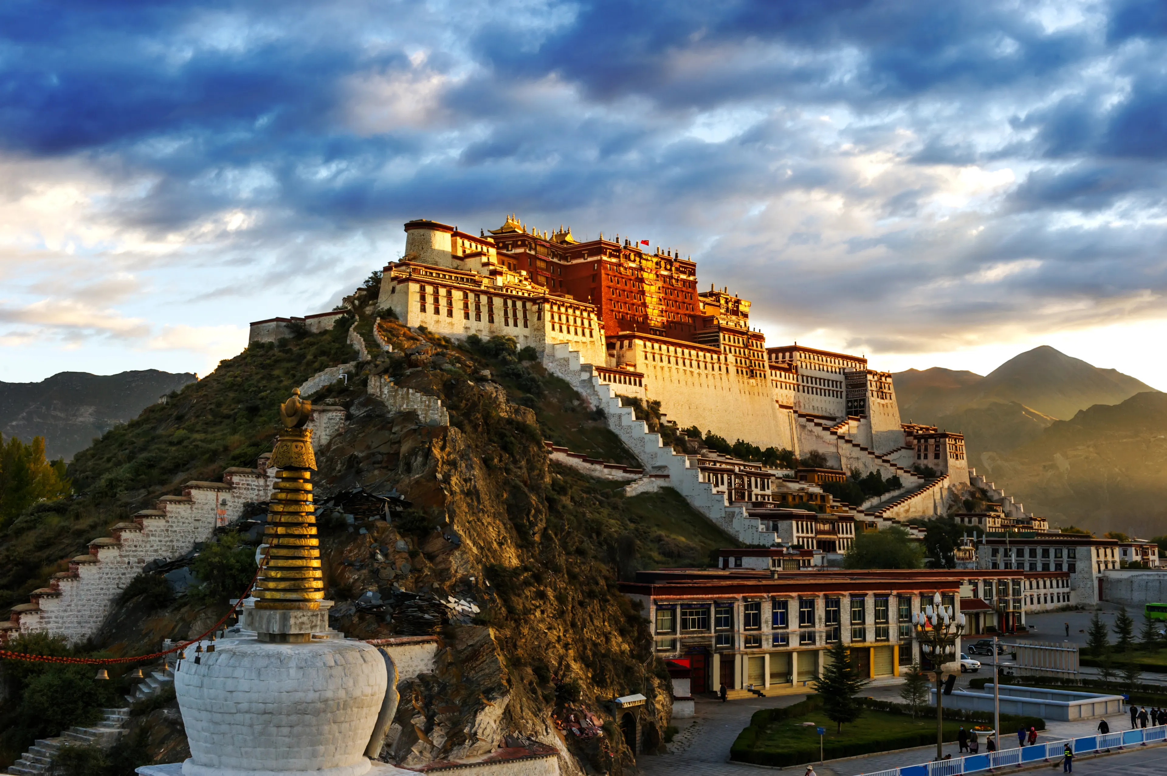 The potala palace,in Tibet of China