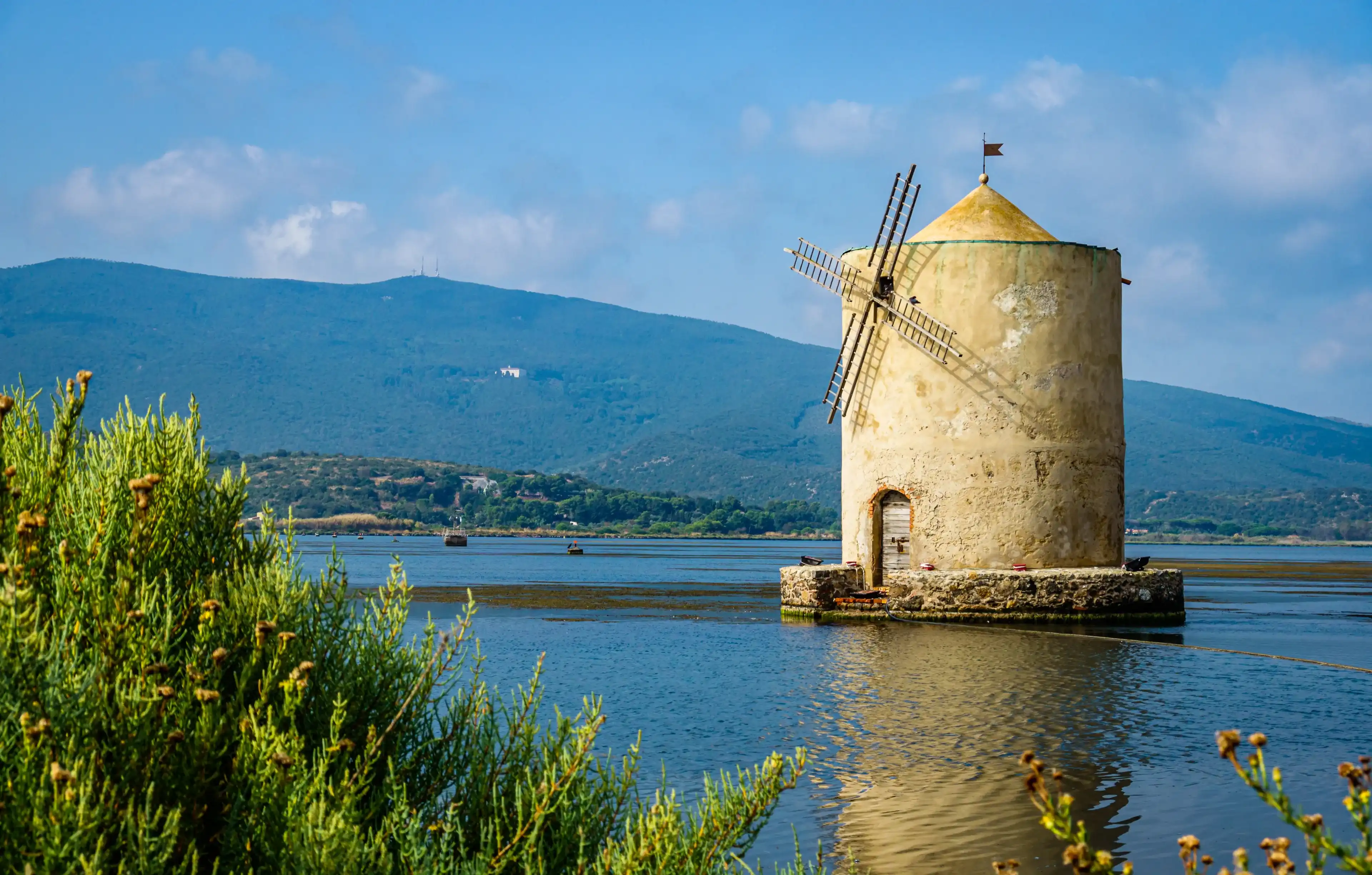 old windmill in Orbetello - italy - photo old windmill in Orbetello - italy - photo