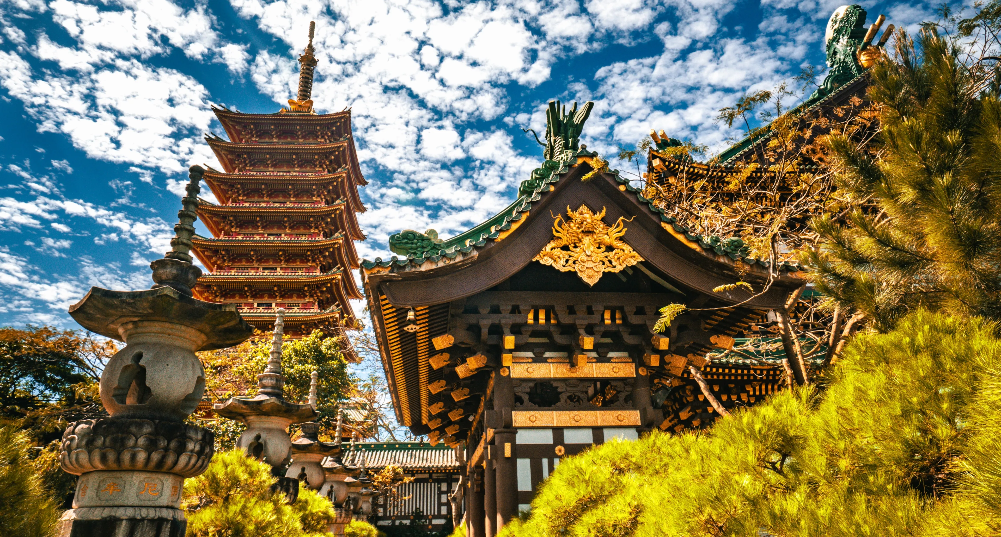 Minh Thanh Pagoda in Pleiku, Vietnam