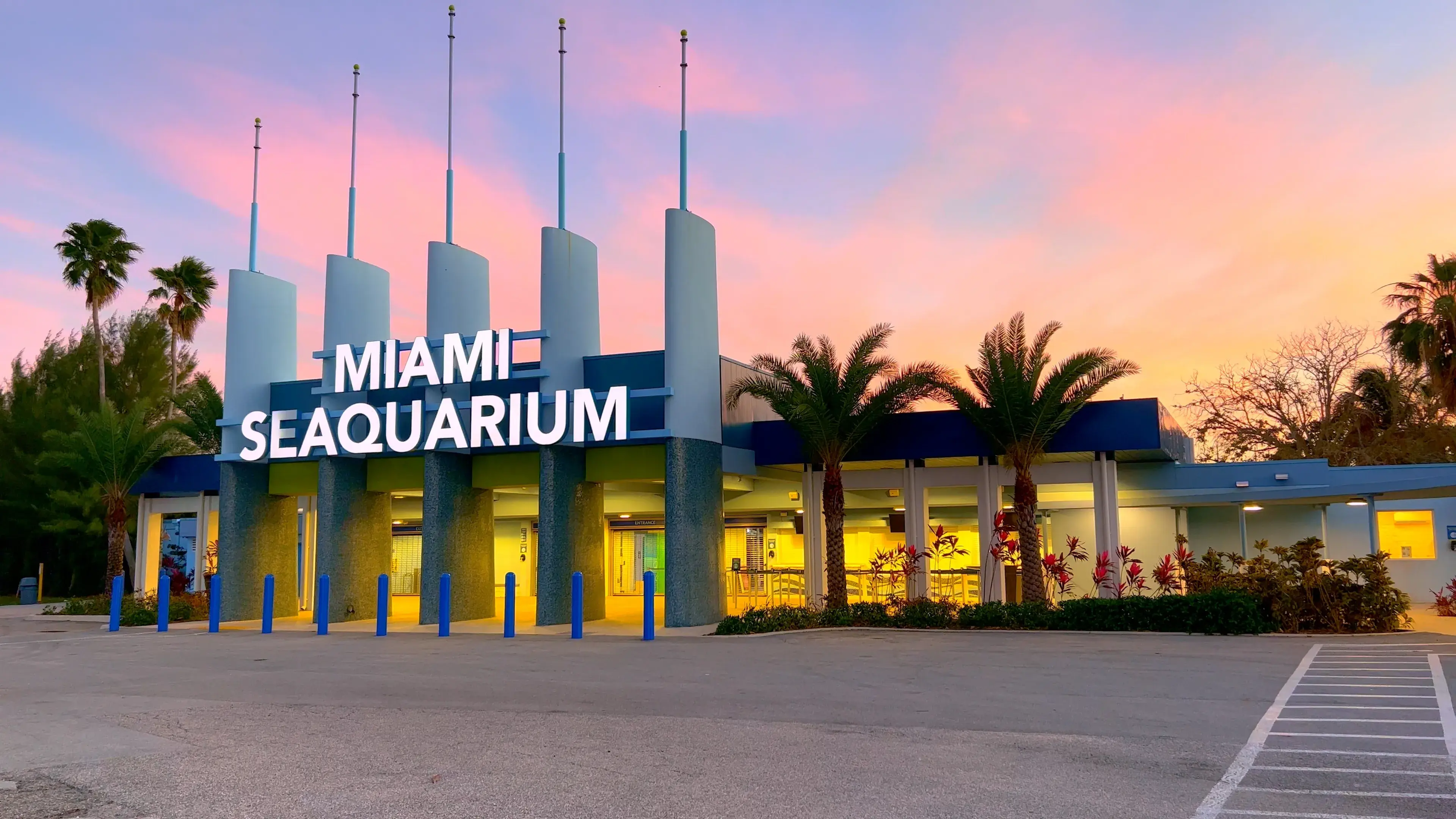 Miami Seaquarium at Key Biscayne - MIAMI, FLORIDA - FEBRUARY 20, 2022 Miami Seaquarium at Key Biscayne - MIAMI, FLORIDA - FEBRUARY 20, 2022