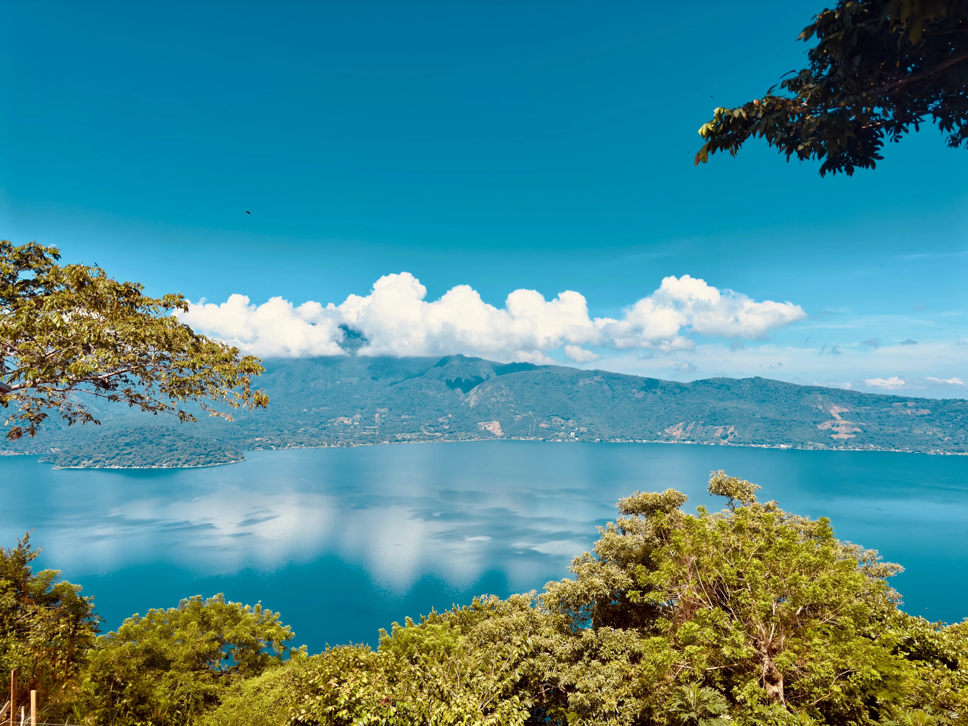 Quatepeque lake view, El Salvador