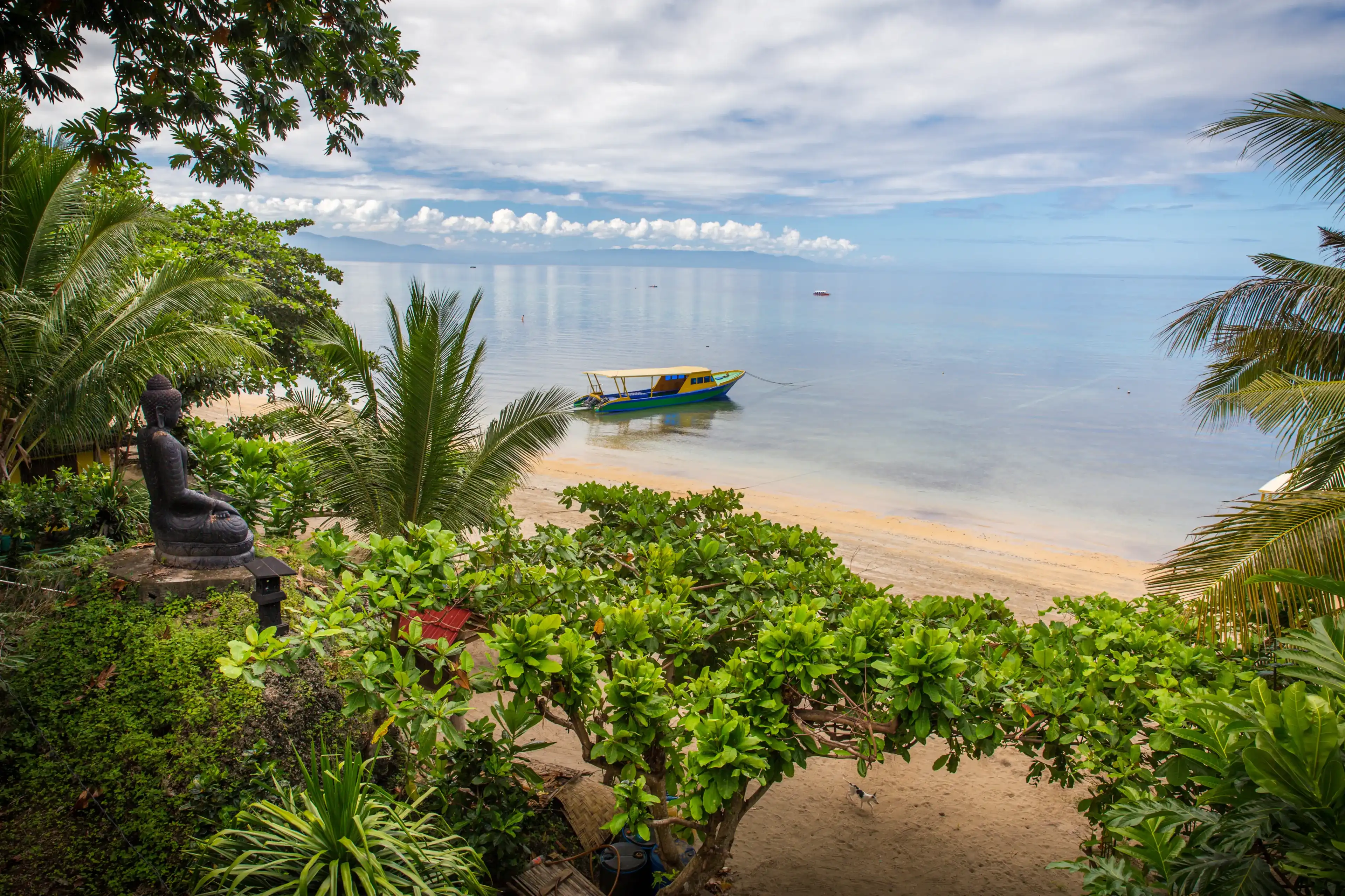 Paradise view at Bunaken Beach, Manado, North Sulawesi - Indonesia