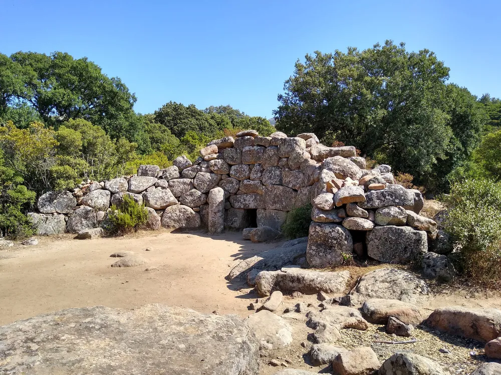 Giants' grave of "Is Concias" is an archaeological site of Quartucciu, Cagliari, Italy.
