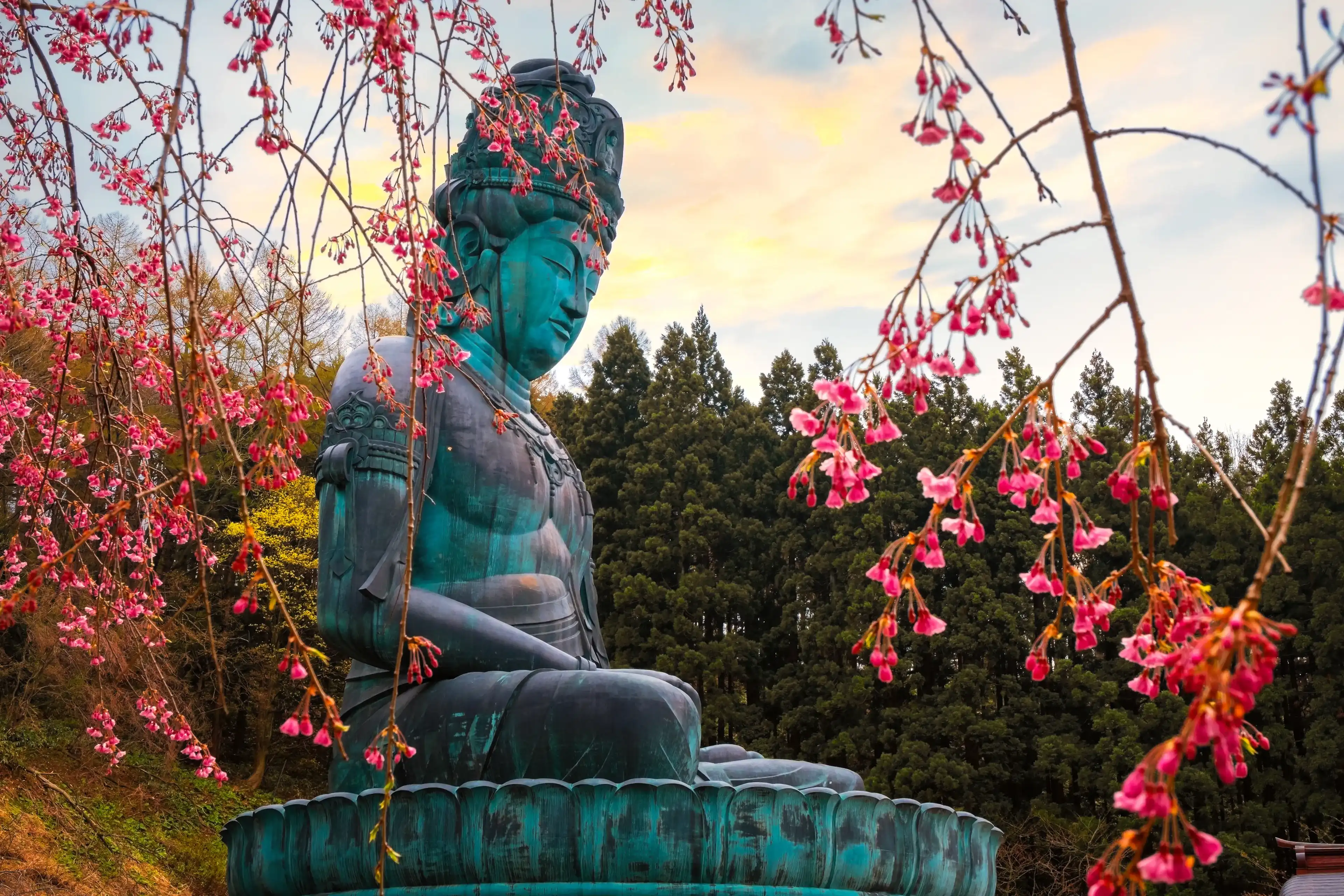 The Big Buddha - Showa Daibutsu at Seiryuji Temple in Aomori, Japan