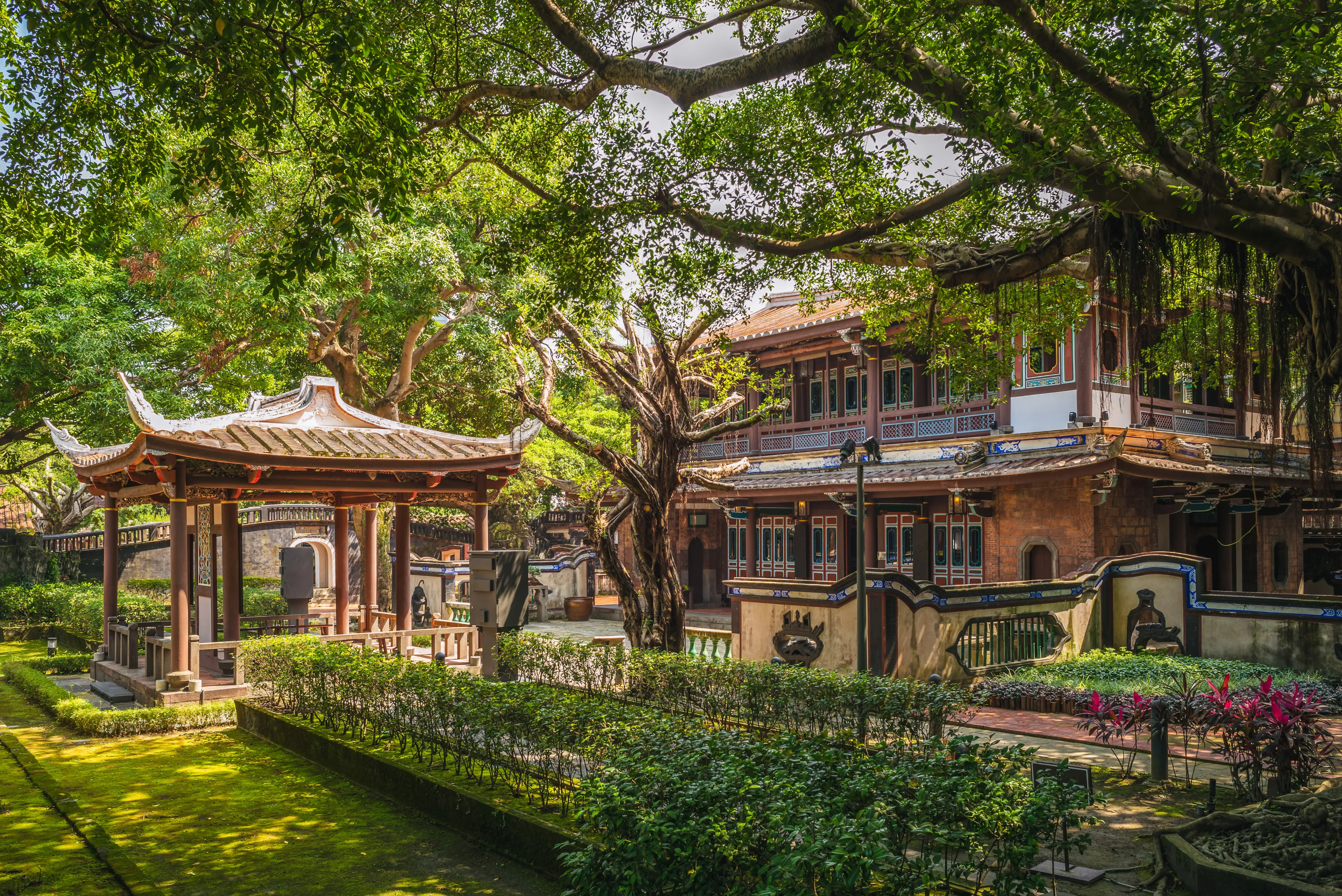 Lin family Mansion and Garden in Taipei, taiwan