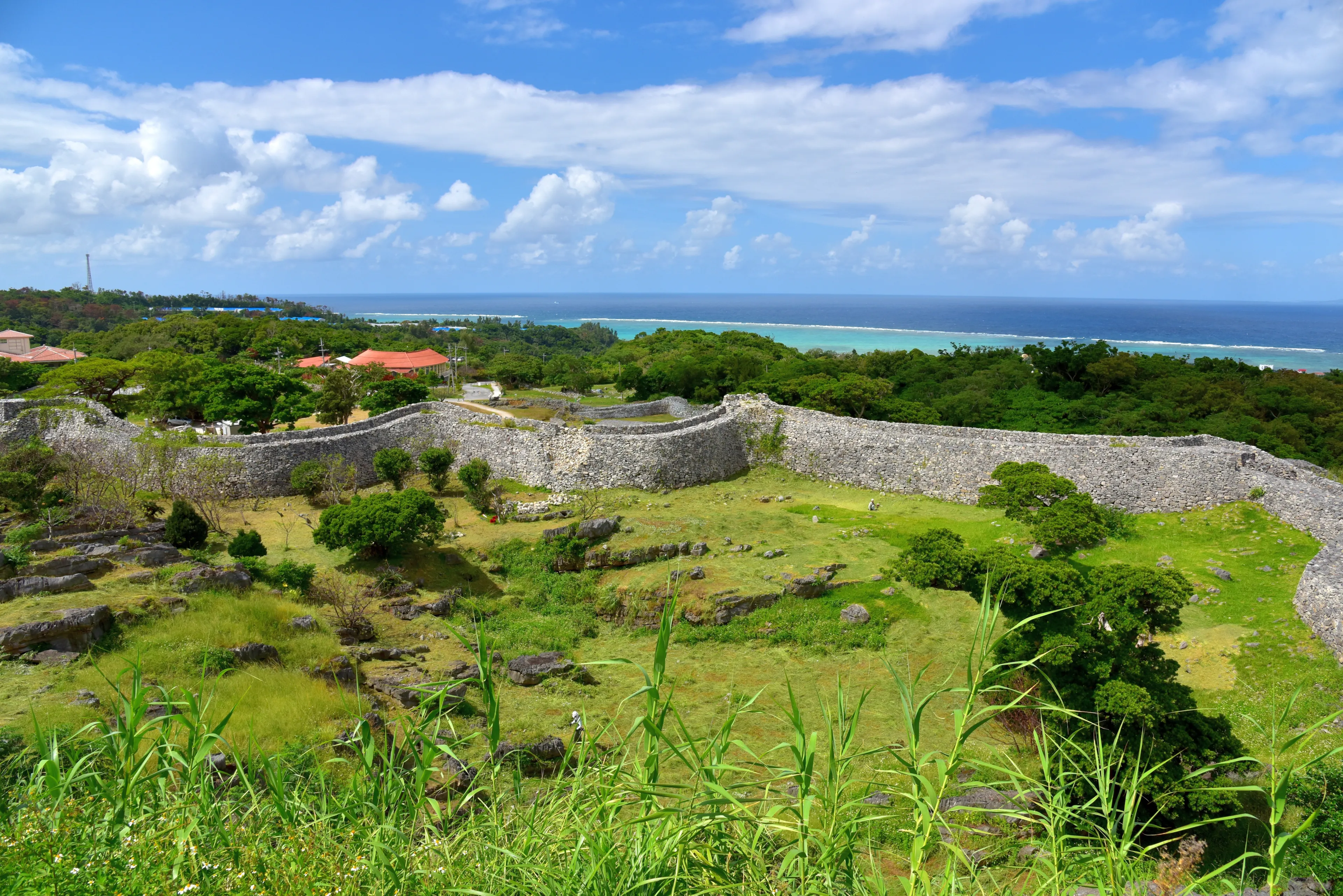 Nakijin Gusuku, Okinawa, Japan