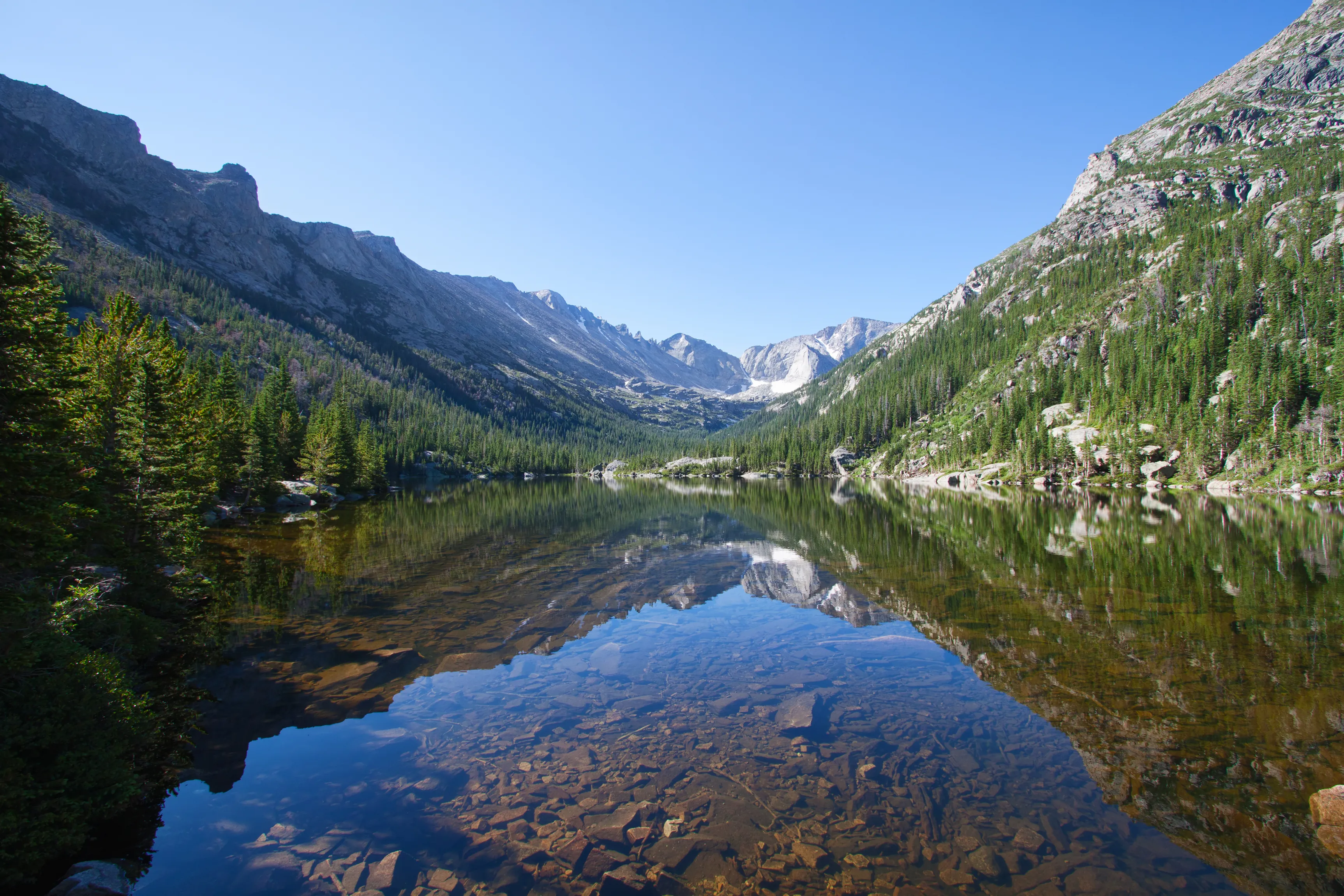 Hiking Trails at Rocky Mountain National Park in Estes Park, Colorado
