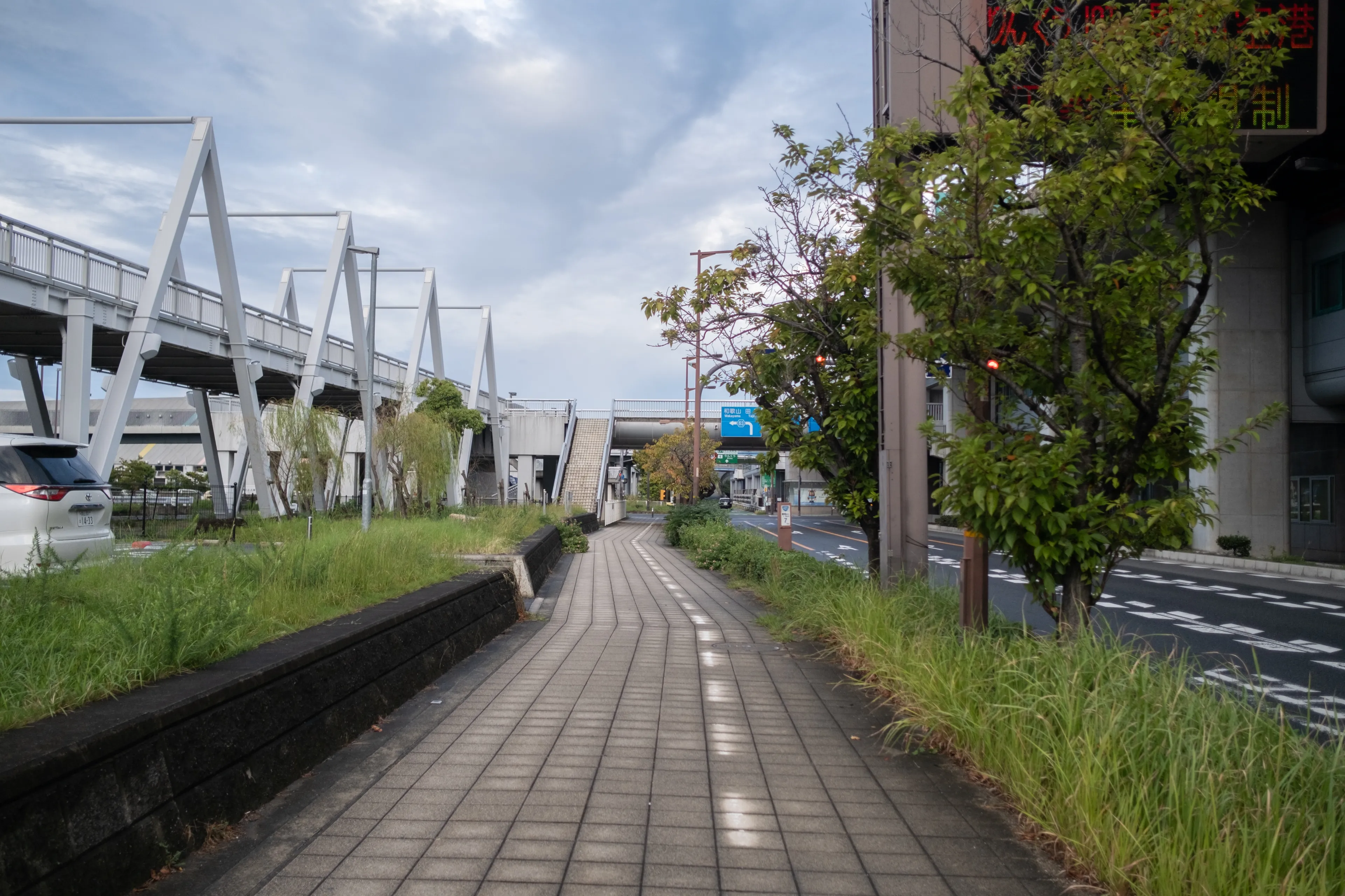 OSAKA, JAPAN - OCT 24, 2024:  Rinku Town, is a commercial development in Izumisano, adjacent to Kansai International Airport and accessible from Osaka by the Nankai Main Line and JR Hanwa Line