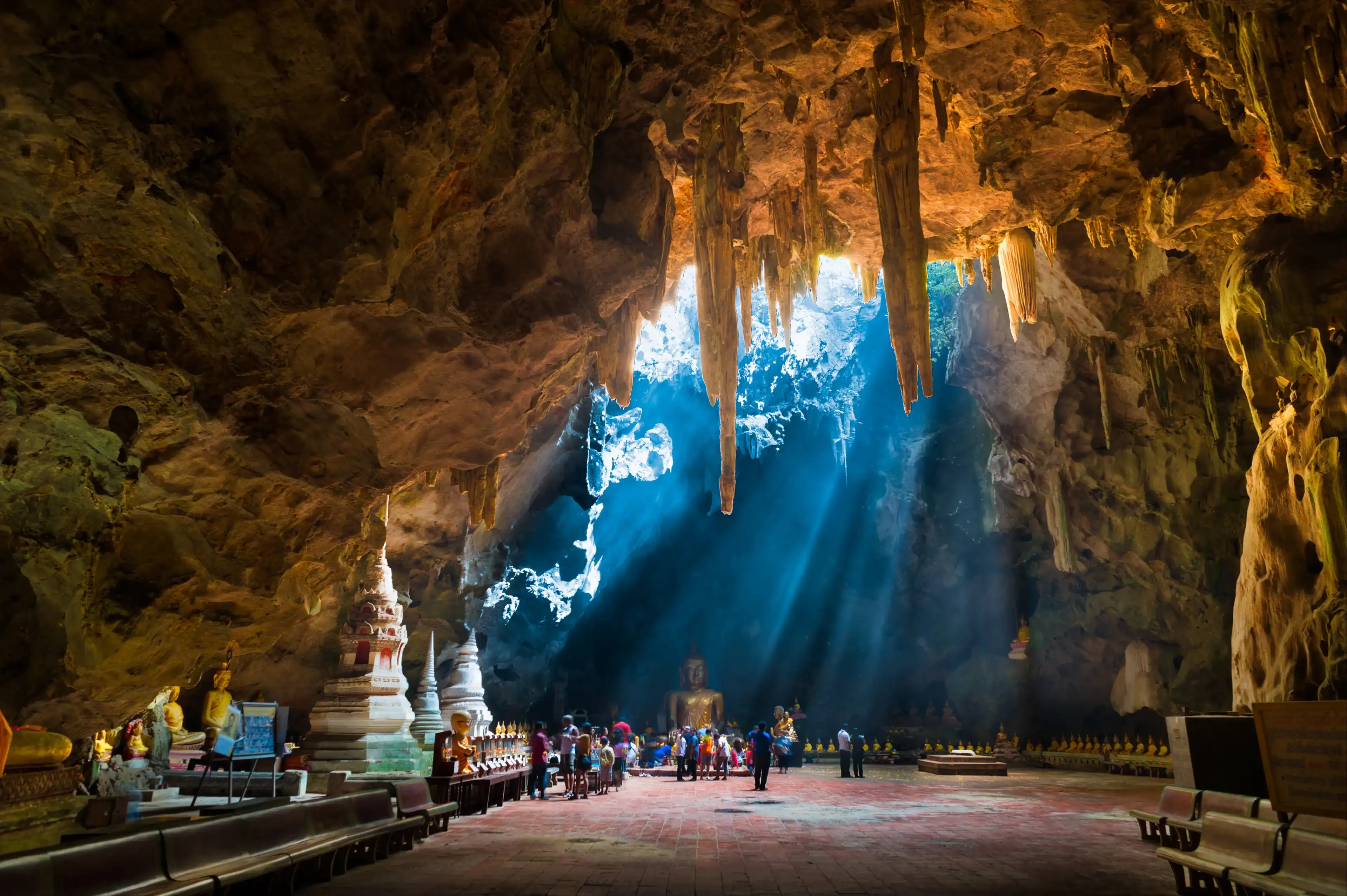 Khao Luang cave, Phetchaburi, Thailand