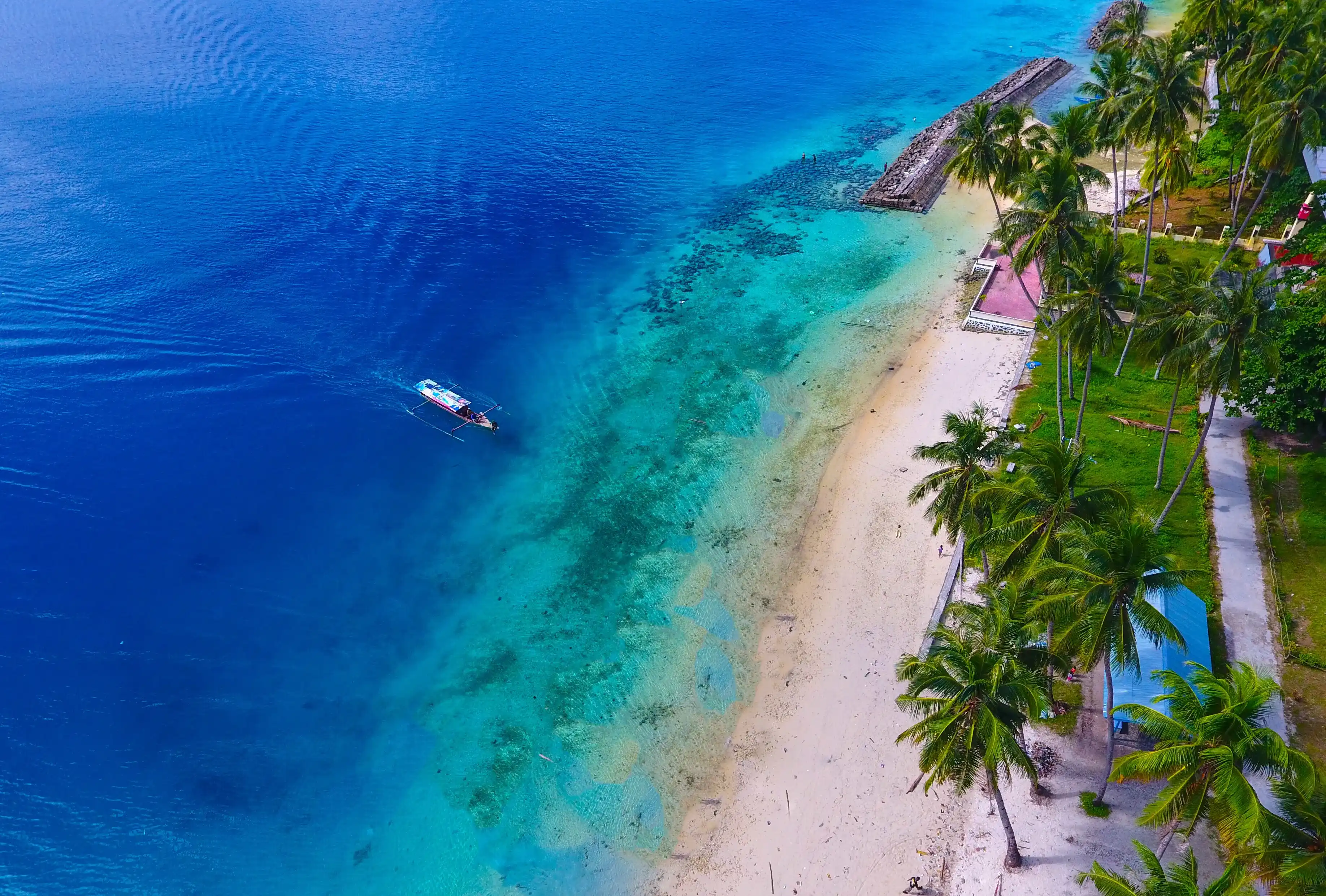 Beautifull beach, Mansinam island in manokwari, West papua Indonesia Beautifull beach, Mansinam island in manokwari, West papua Indonesia