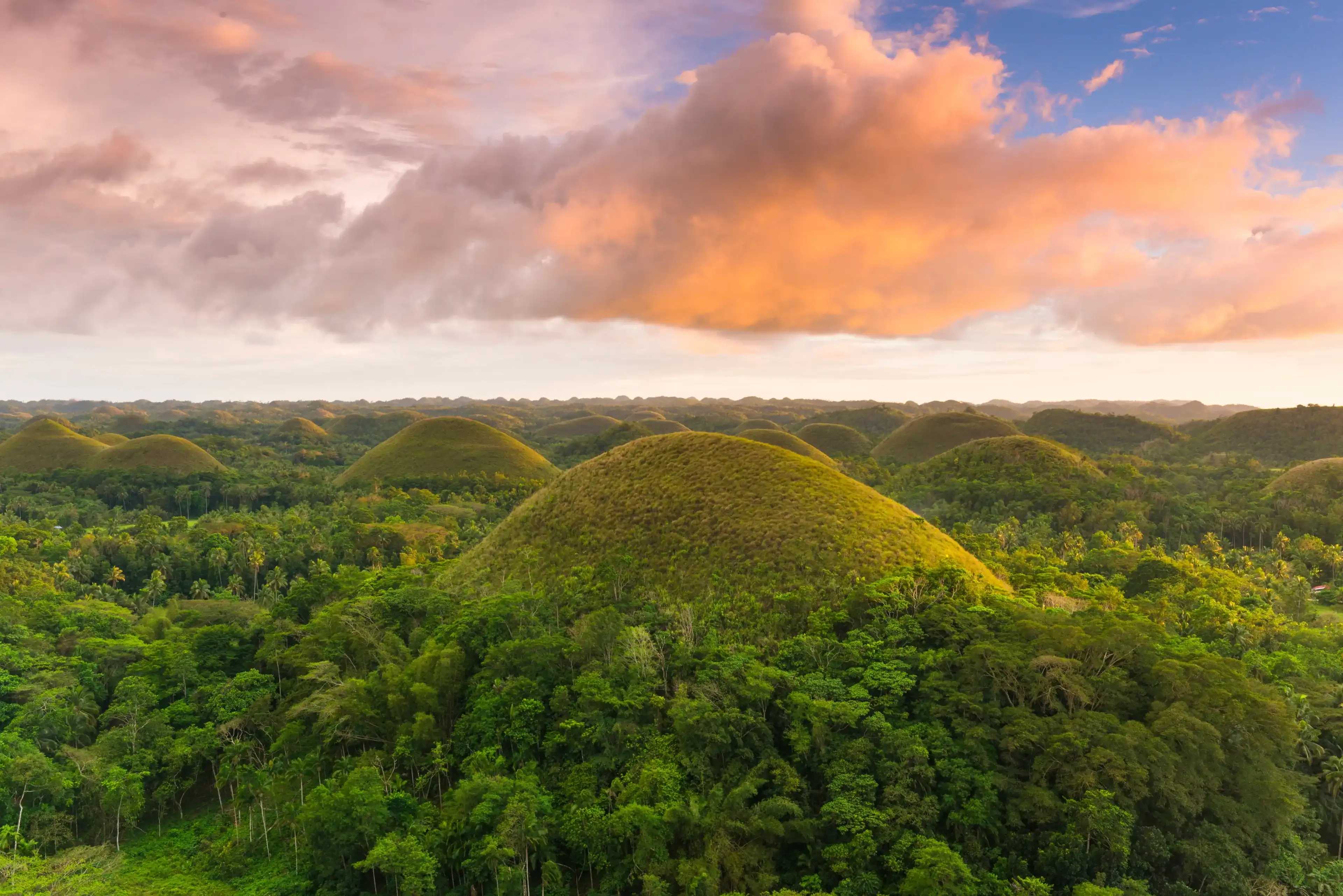 Chocolate Hills, Bohol, Central Visayas, Philippines, Southeast Asia, Asia Chocolate Hills, Bohol, Central Visayas, Philippines, Southeast Asia, Asia