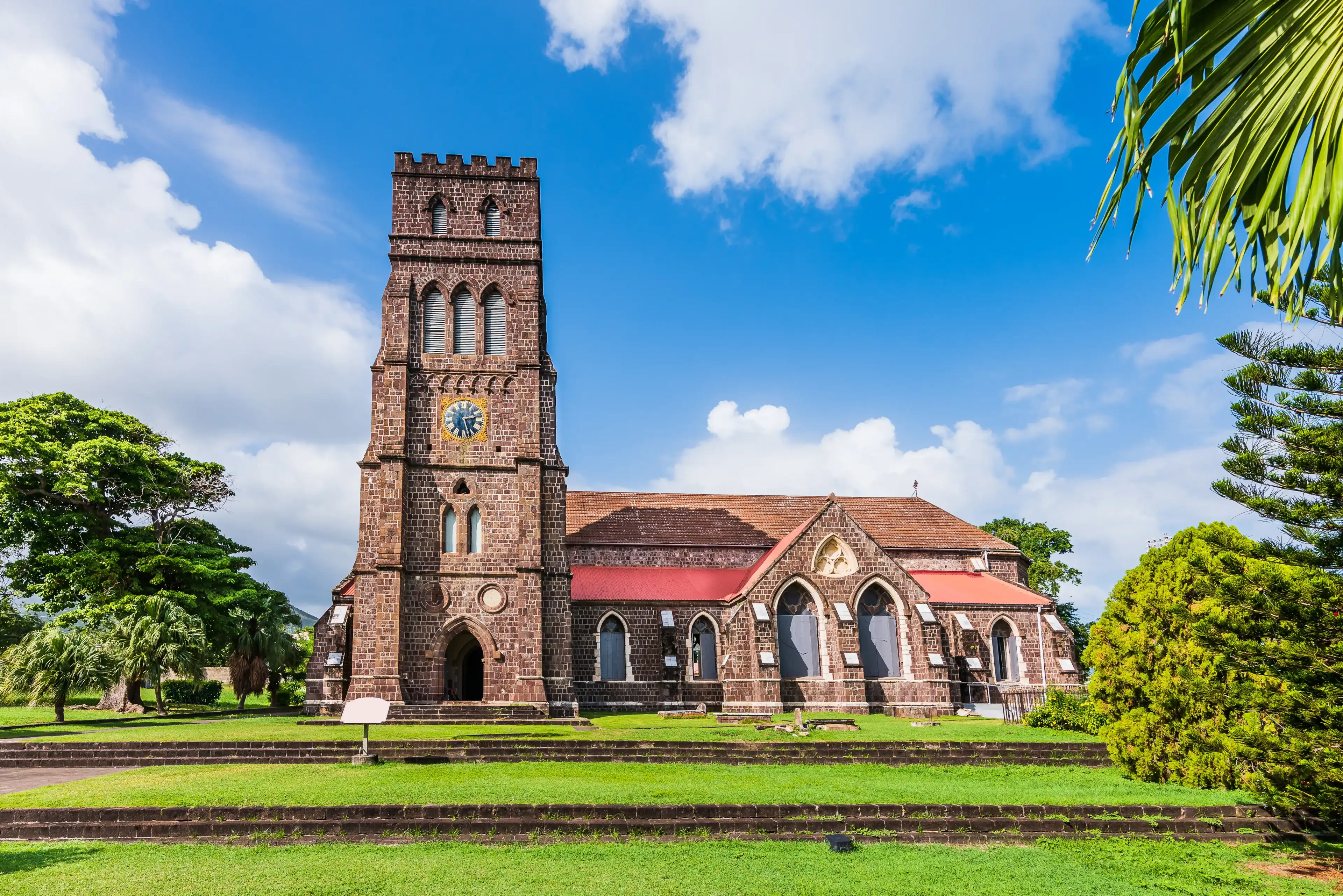 St. George's Anglican Church in Basseterre, Saint Kitts and Nevis.