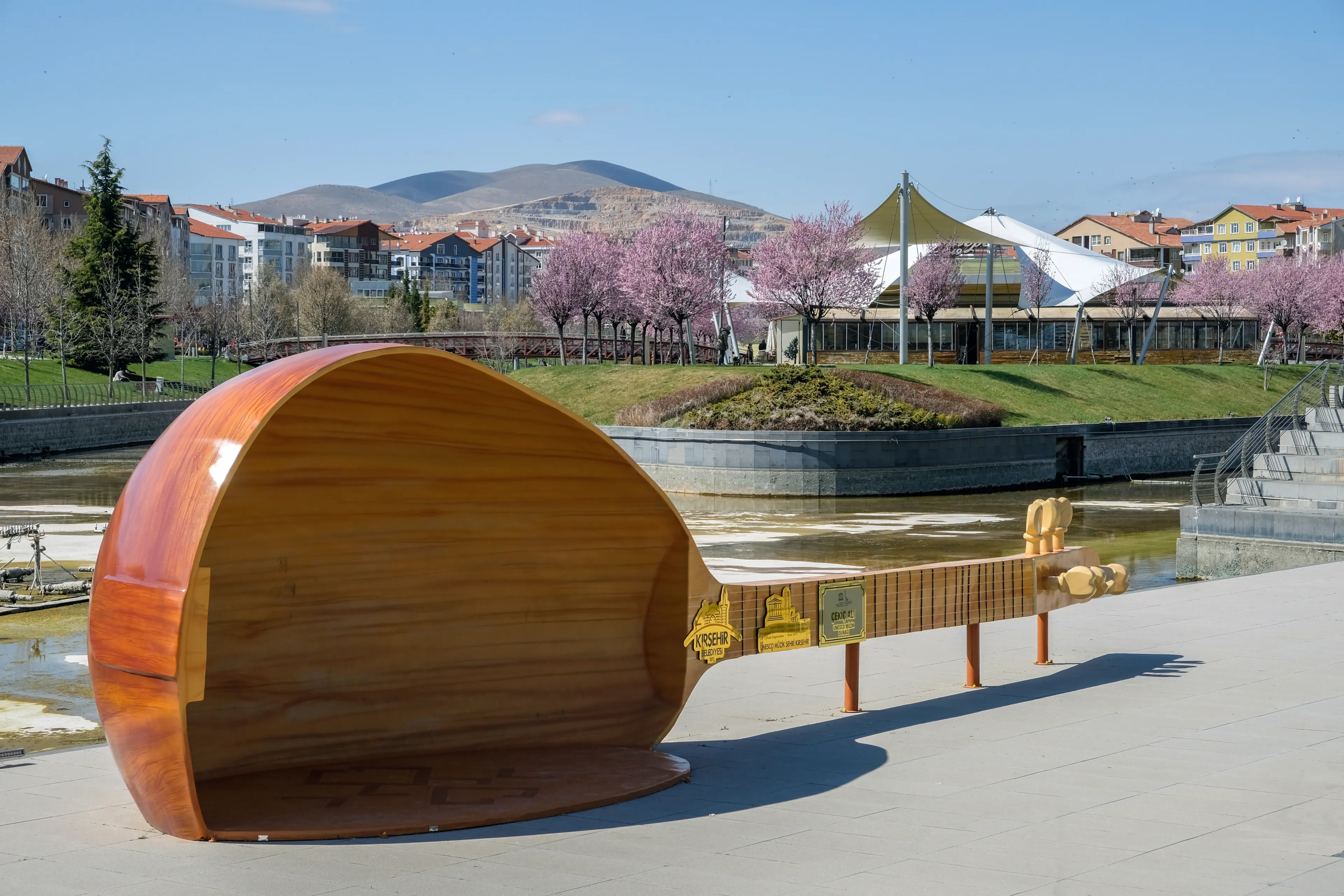 Kent Park located in the city center of Kırşehir. visit date 14.04.2022