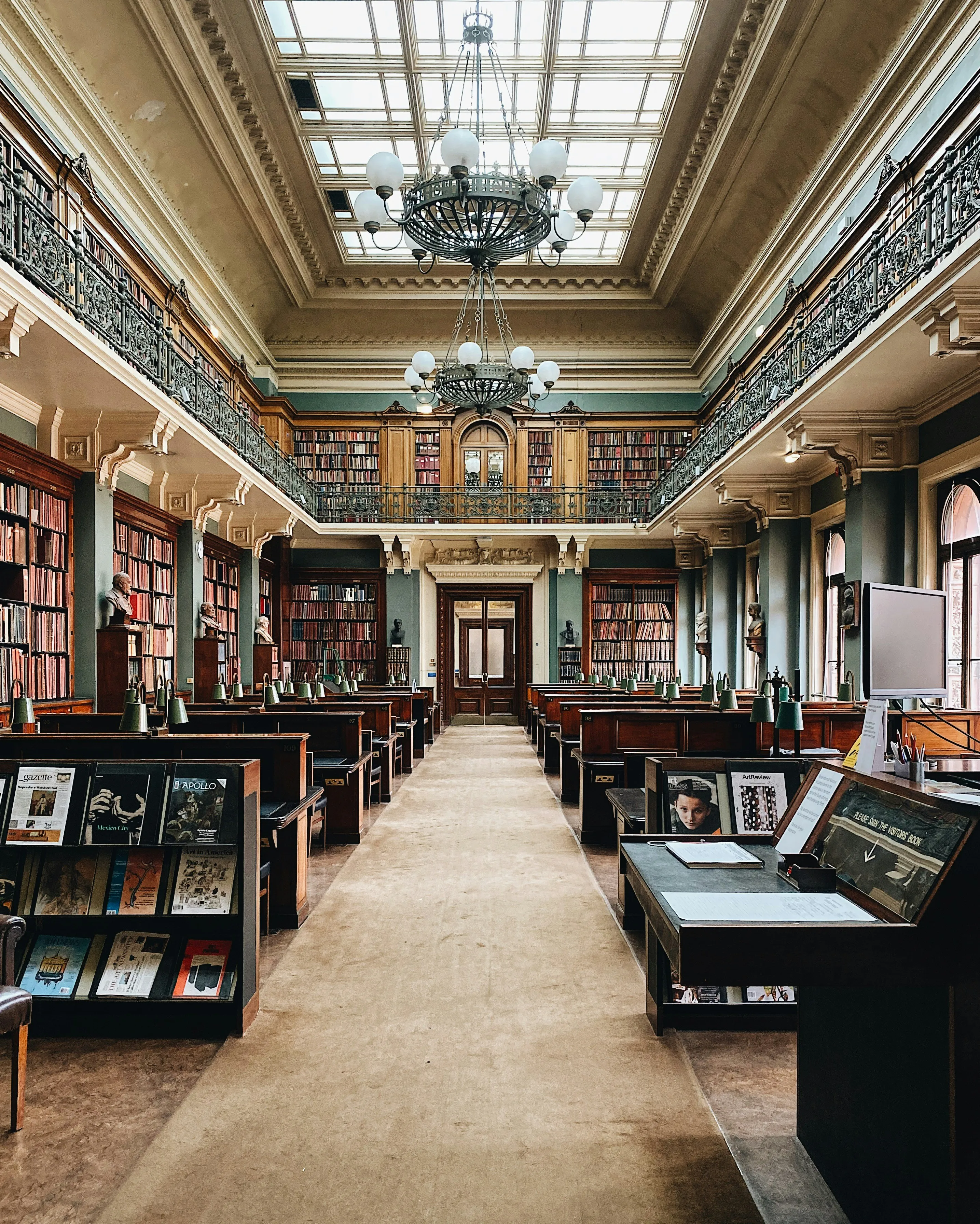 The Library at Victoria and Albert Museum