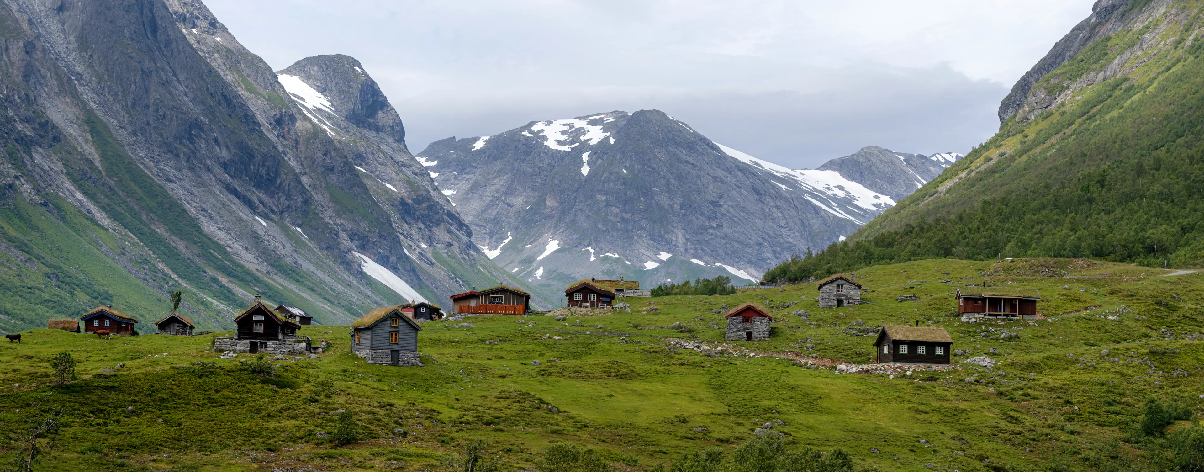 Northern Norway is a geographical region of Norway, consisting of the two northernmost counties Nordland and Troms og Finnmark. landscapes of Geiranger fjord
