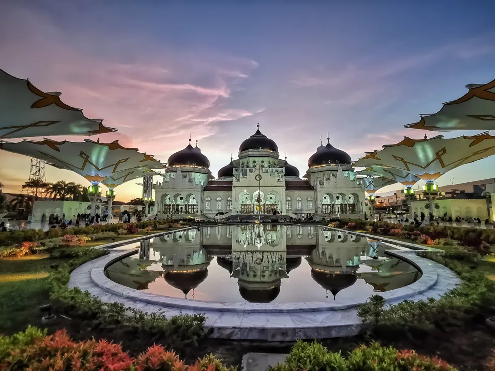 Baiturrahman Great Mosque, Banda Aceh, Aceh, Indonesia 