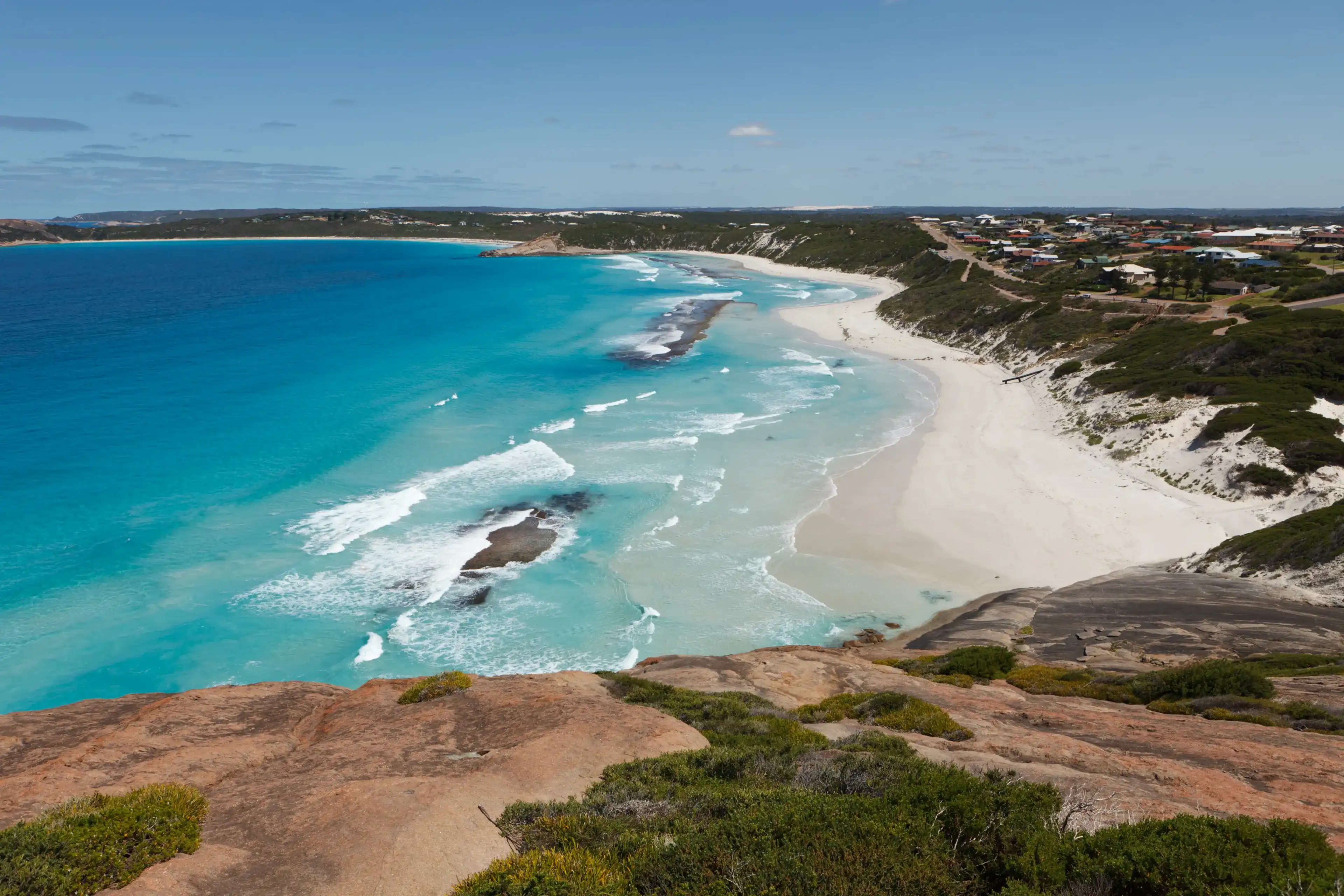 Turquoise blue beach of West Australia