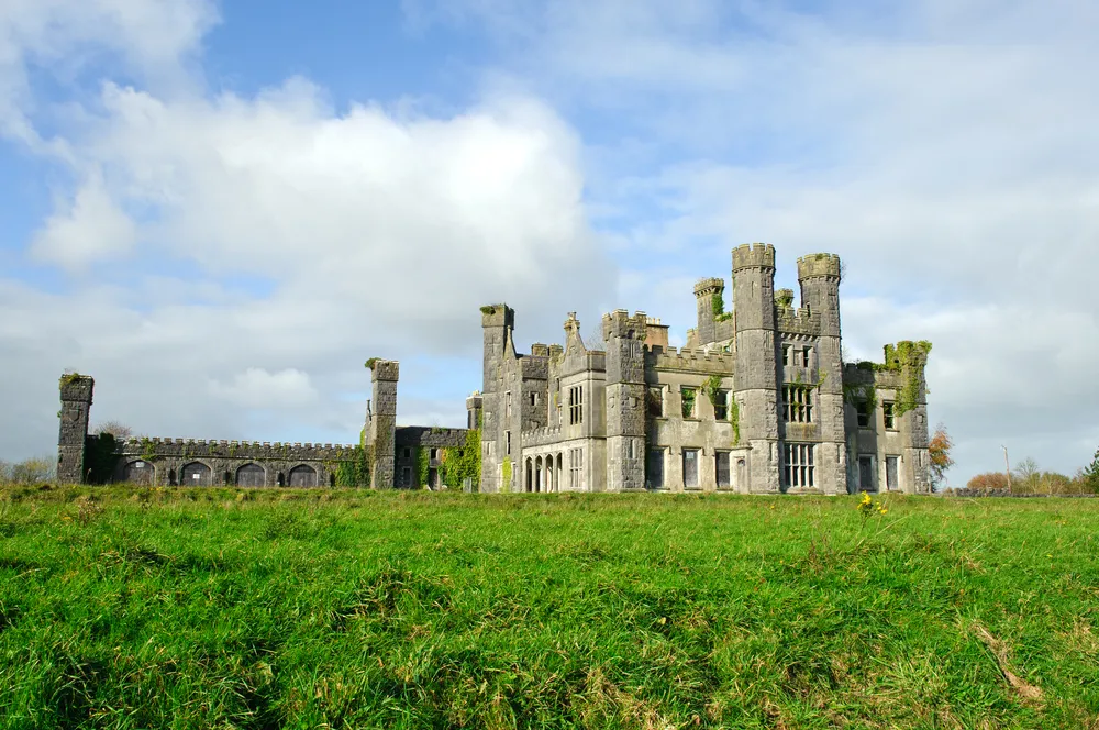 View on a Castle Saunderson, Belturbet, Co. Cavan, Ireland