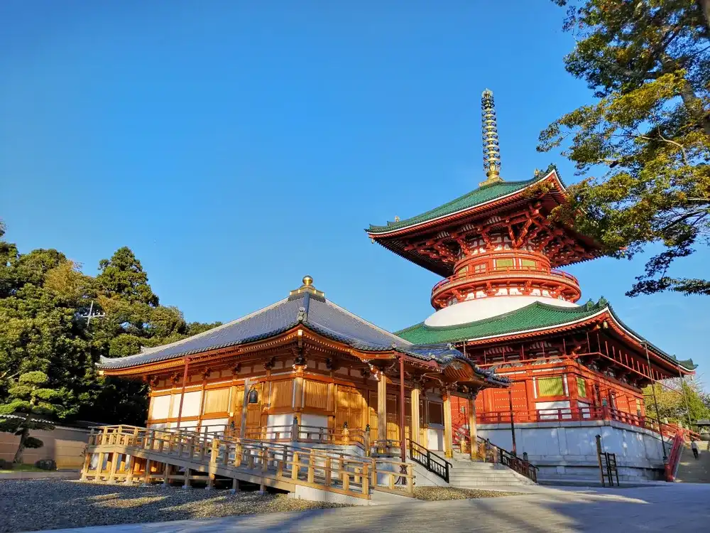 Scenic view at Naritasan Shinshoji Temple at Narita Japan