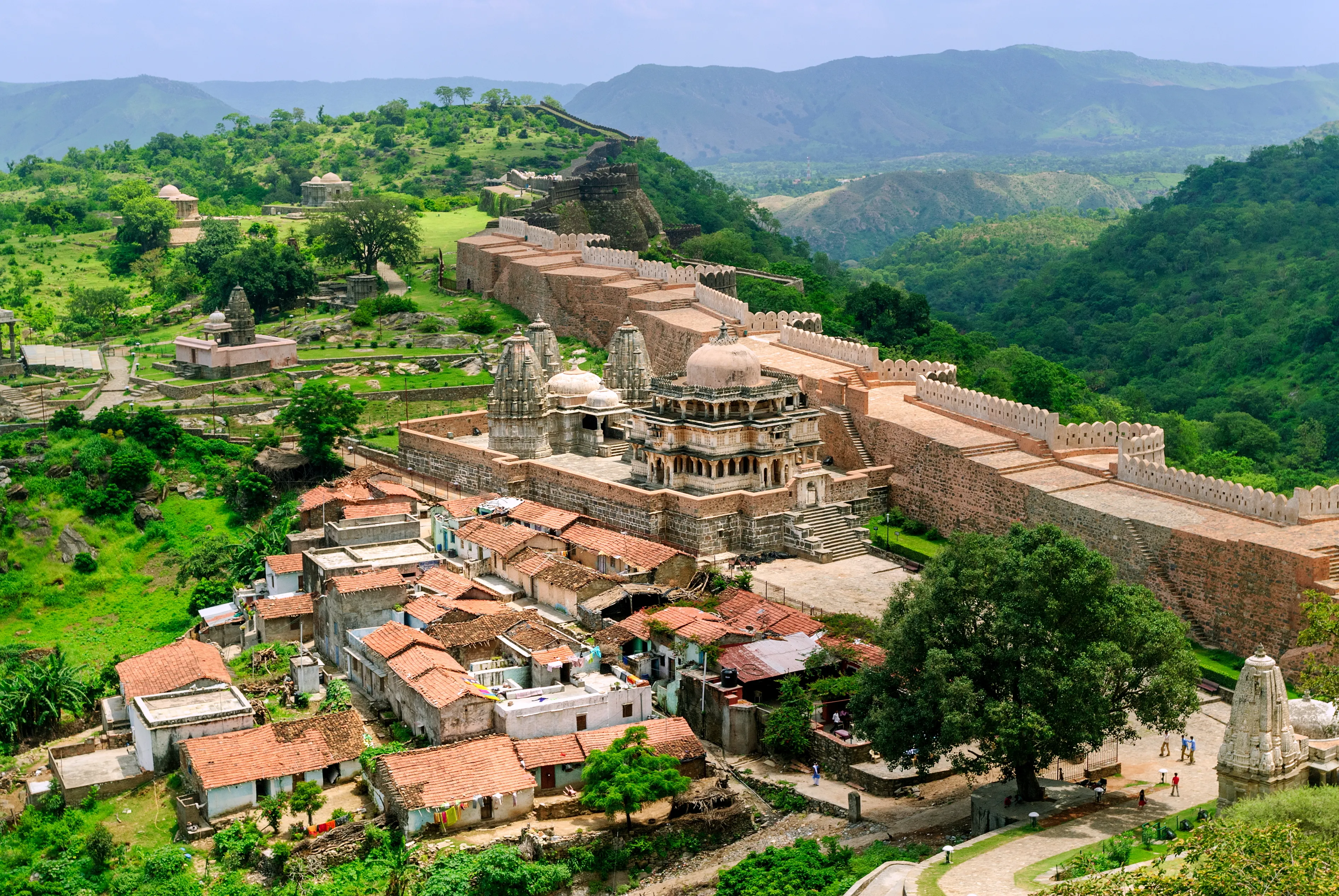 Mewar Fort of Kumbhalgarh, India