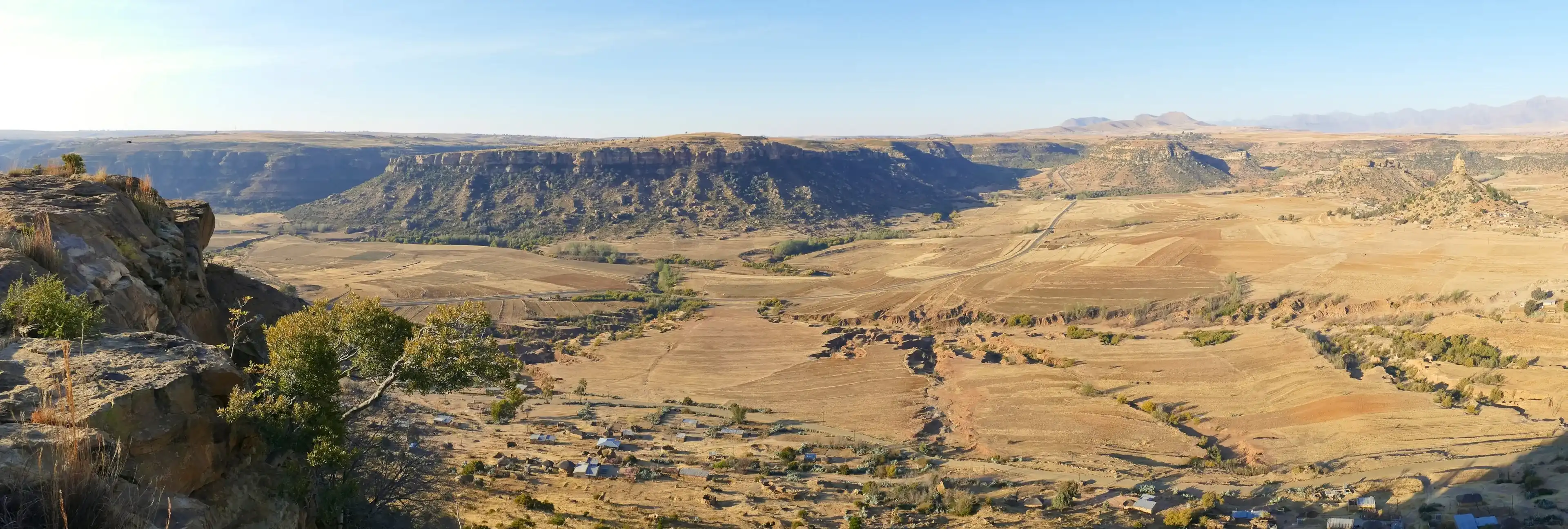 The landscape of Lesotho - Maseru