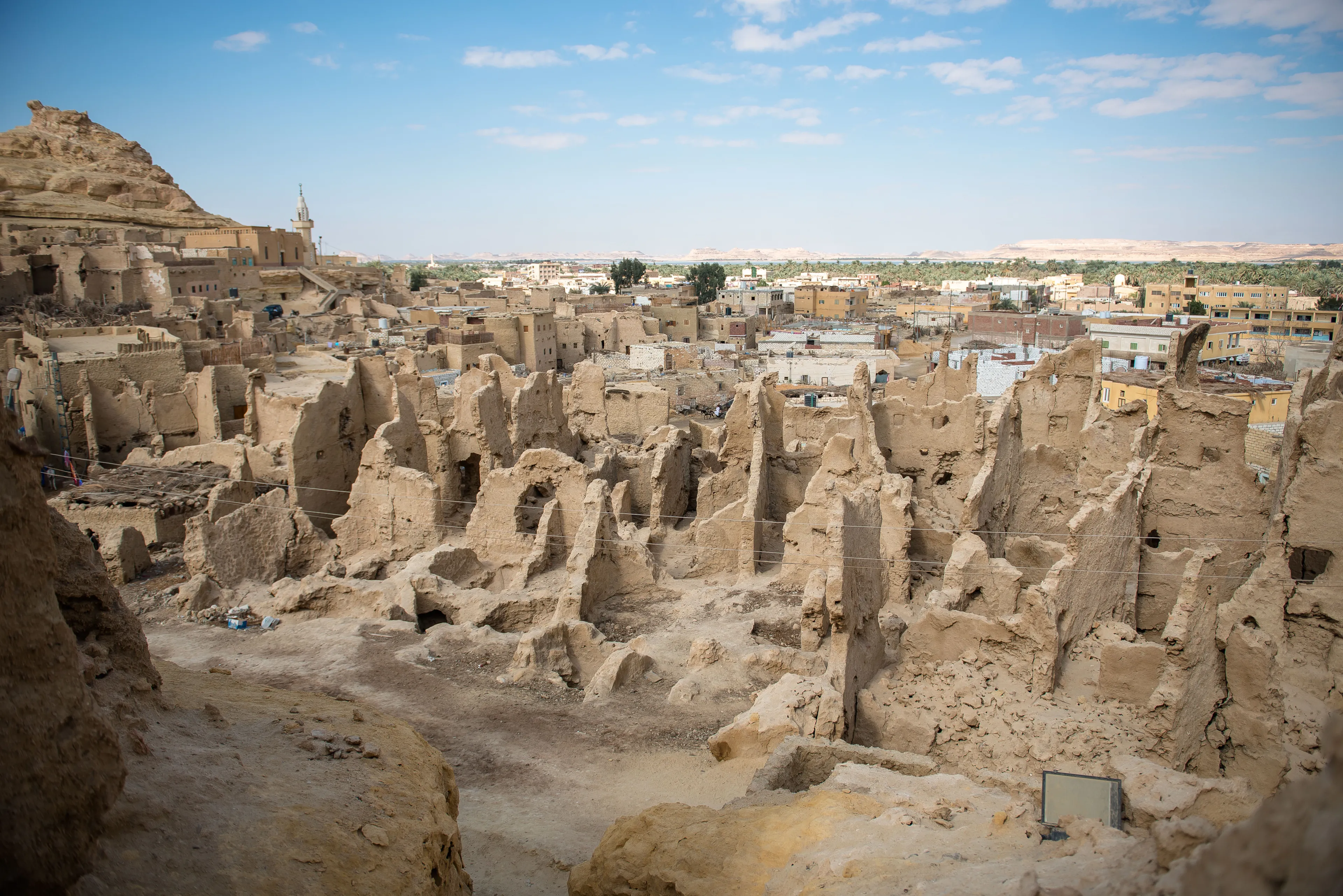 Shali Castle and the ancient city of Siwa, Siwa Oasis, New Valley, Egypt