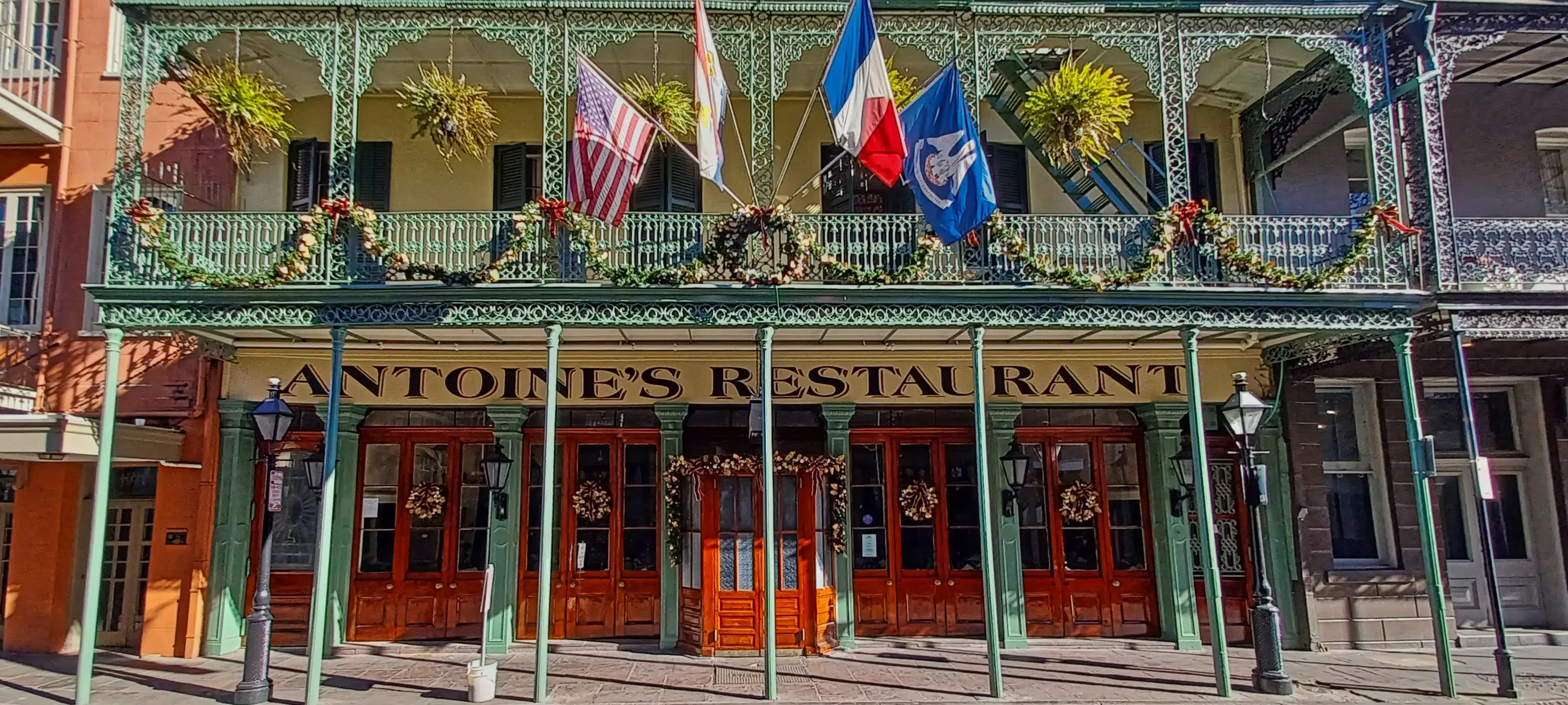 New Orleans - December 25, 2022: Antoine's Re New Orleans - December 25, 2022: Antoine's Re
