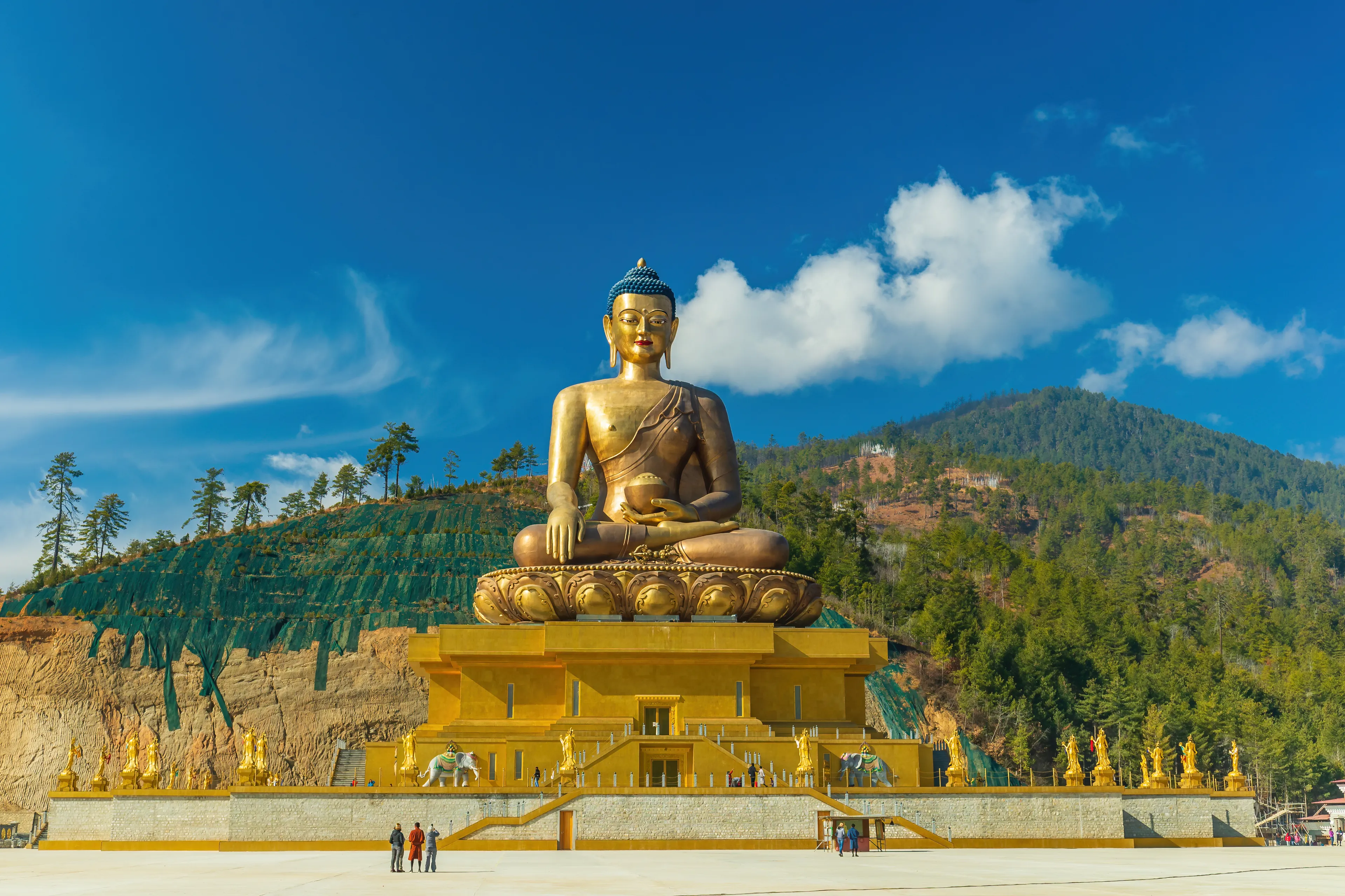 Buddha Dordenma statue in Thimphu, Bhutan