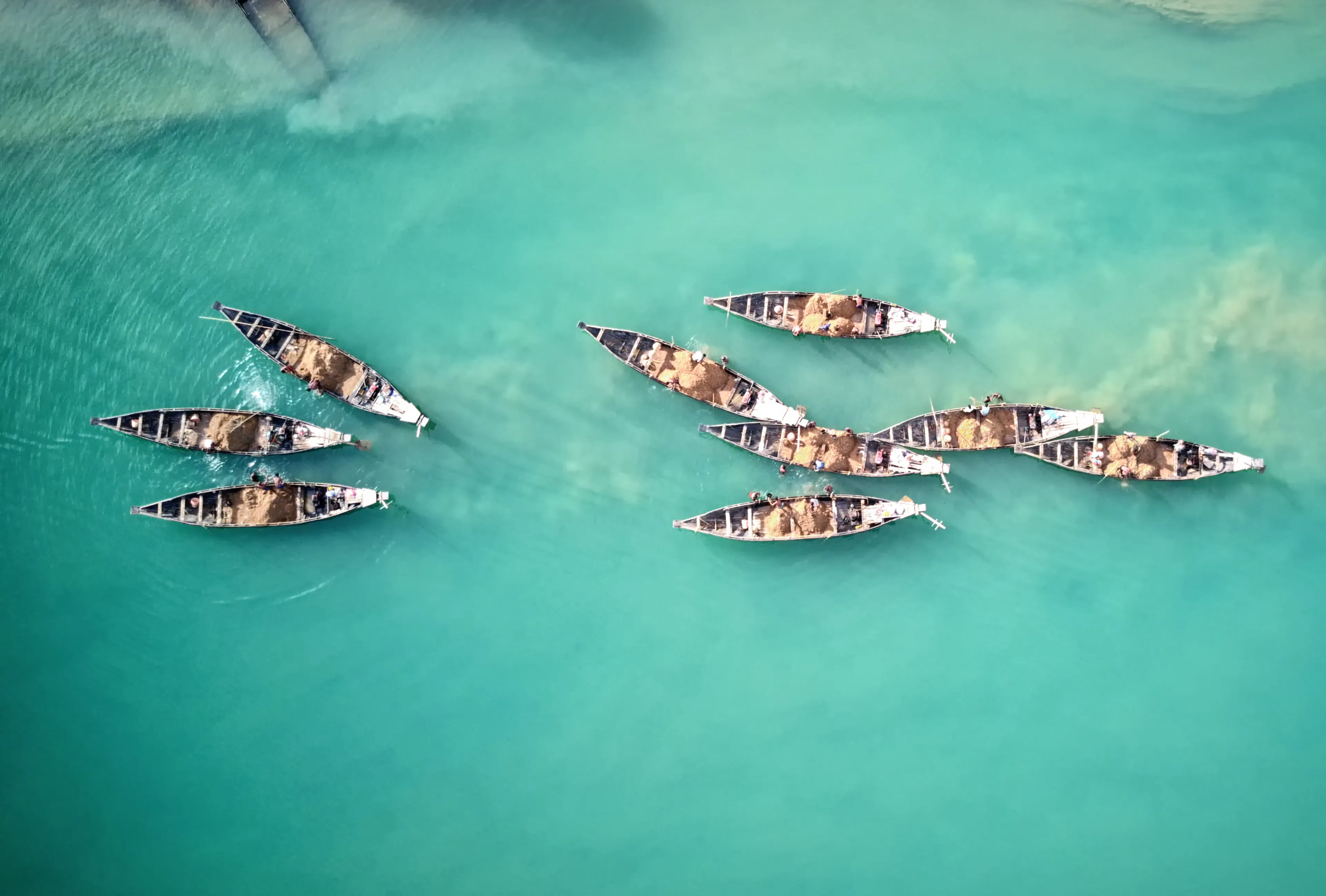 Aerial Photo Bangladesh