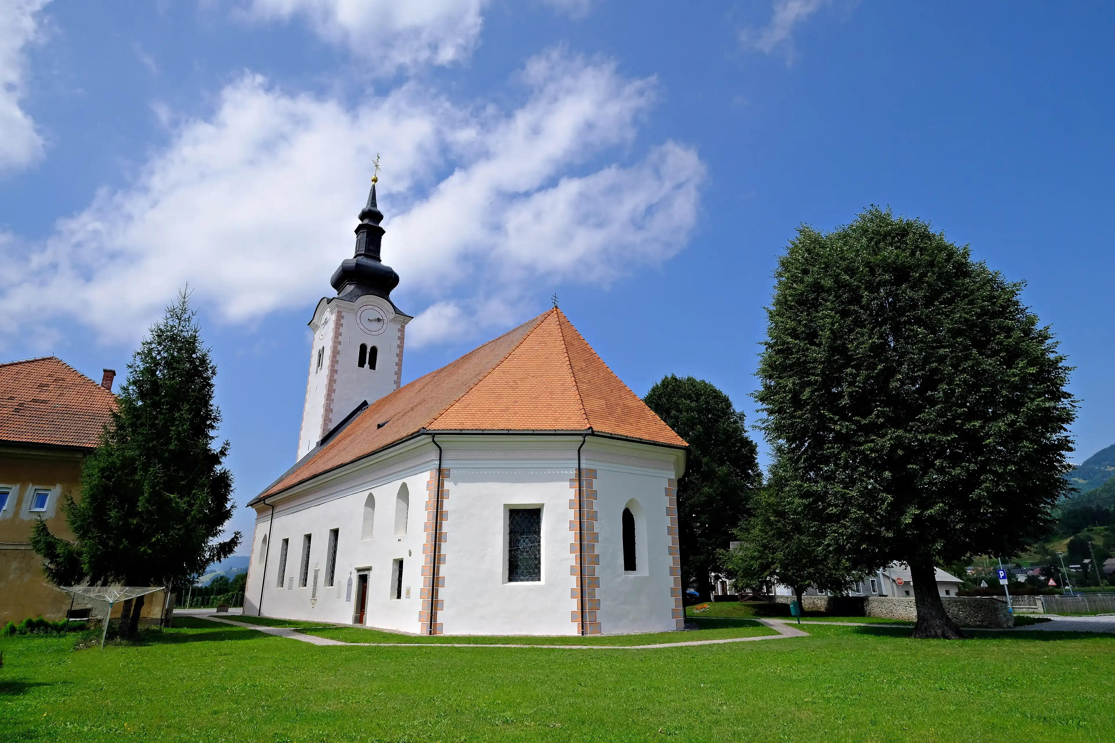 Church os St. Martin in village Smartno at Slovenj Gradec