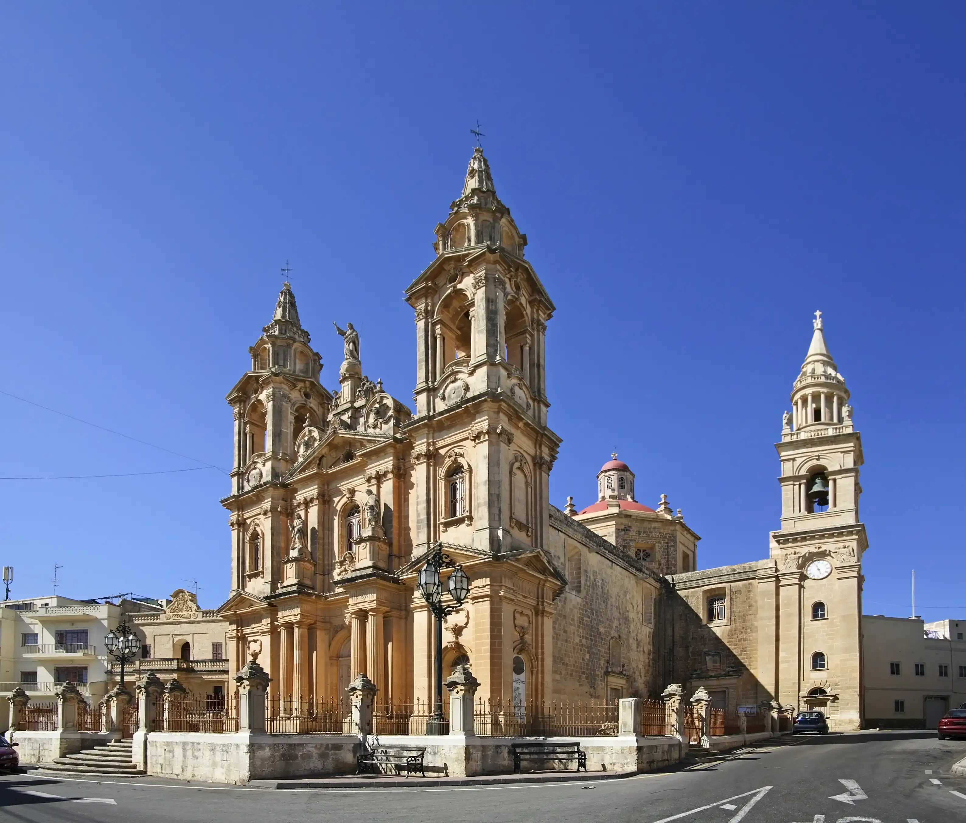 Church of Assumption of Virgin Mary in Gudja. Malta Church of Assumption of Virgin Mary in Gudja. Malta