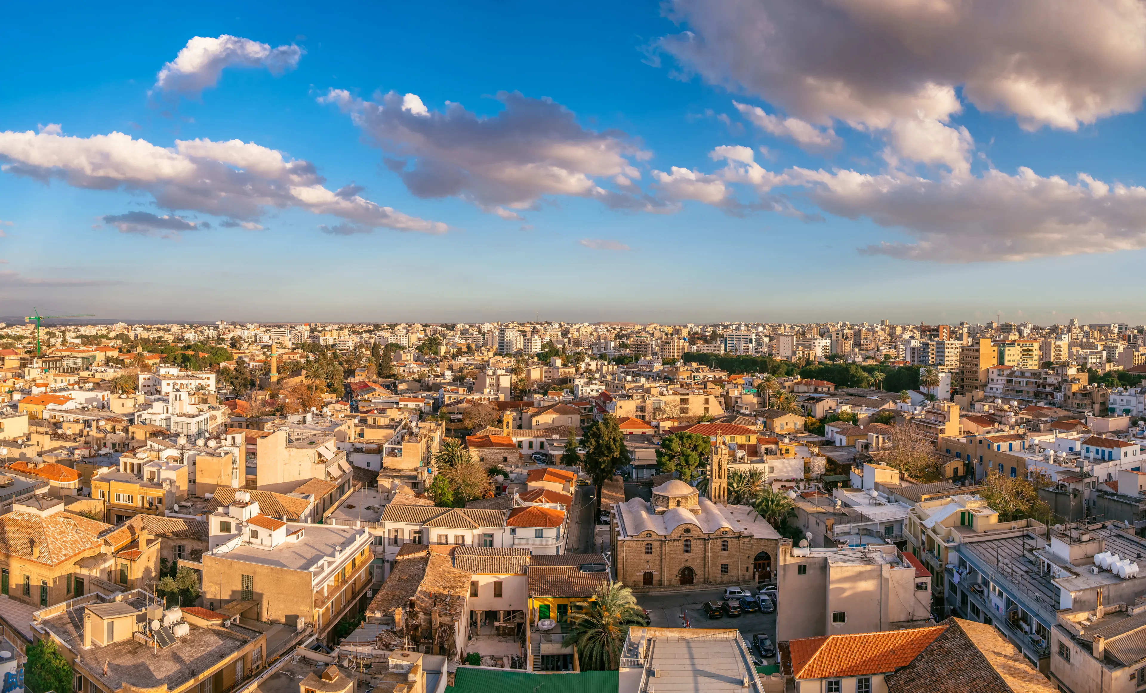 Nicosia City View. Old Town. Cyprus