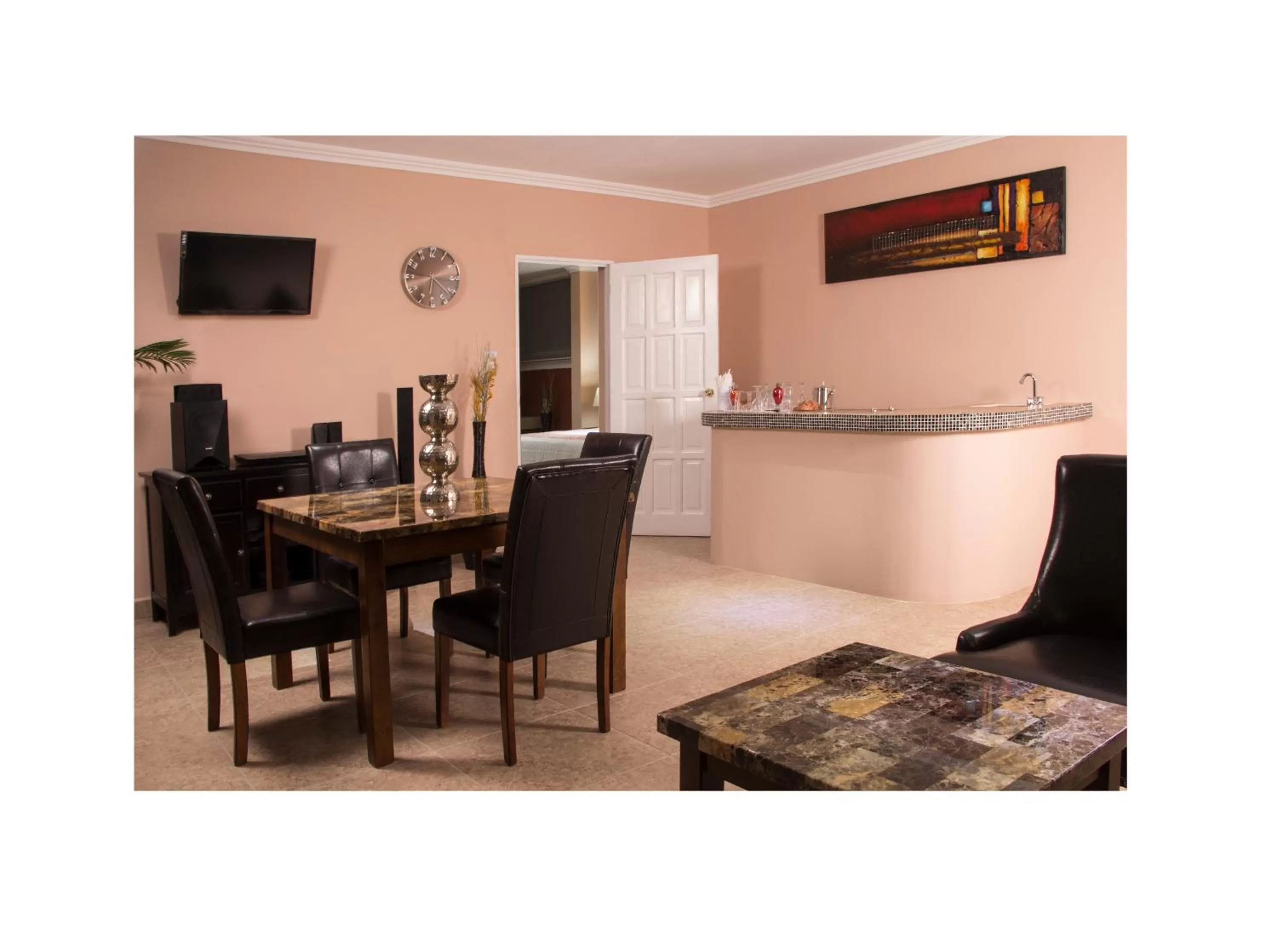 Living room in Ramada by Wyndham Tikal Isla de Flores