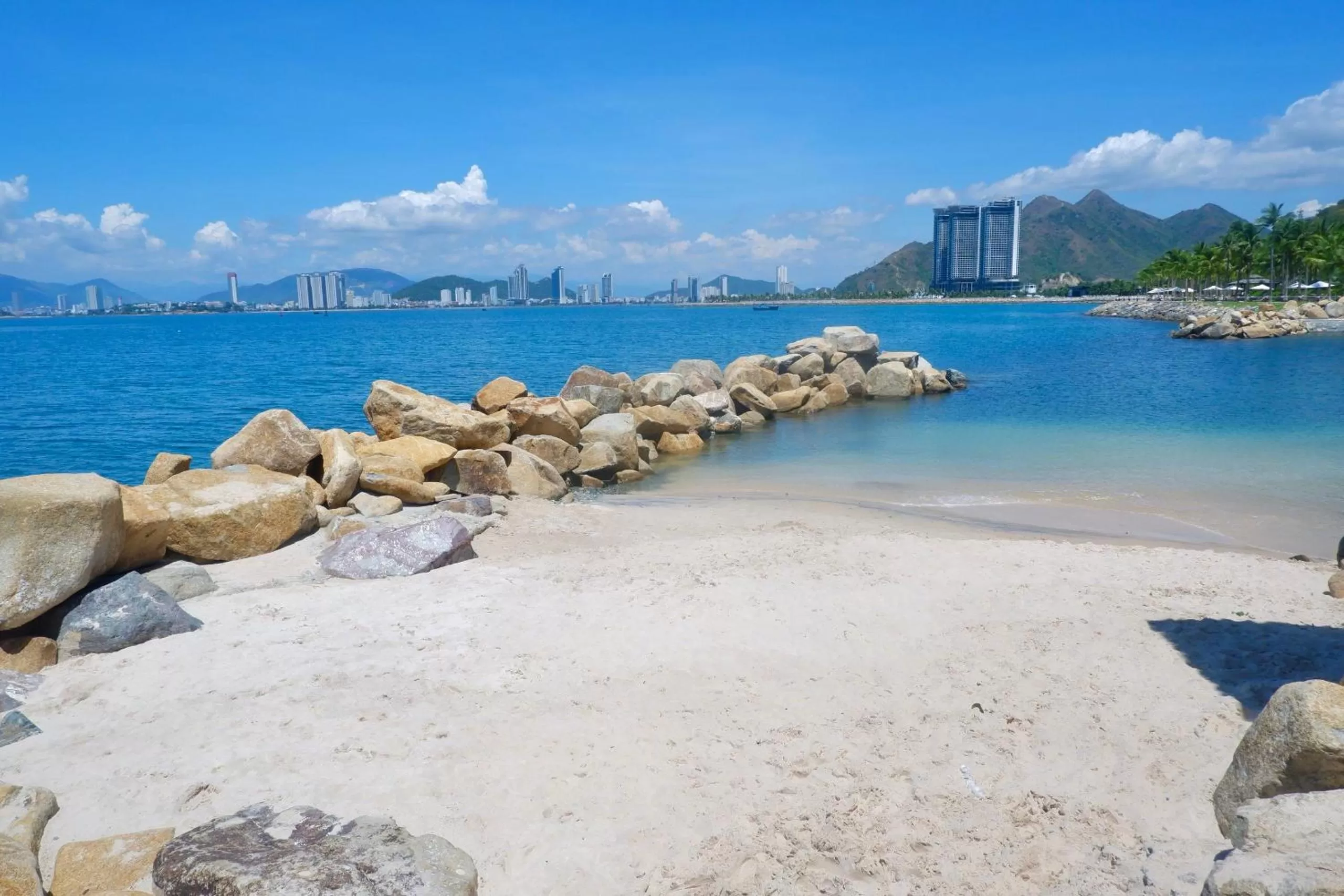 Beach in Alibu Resort Nha Trang