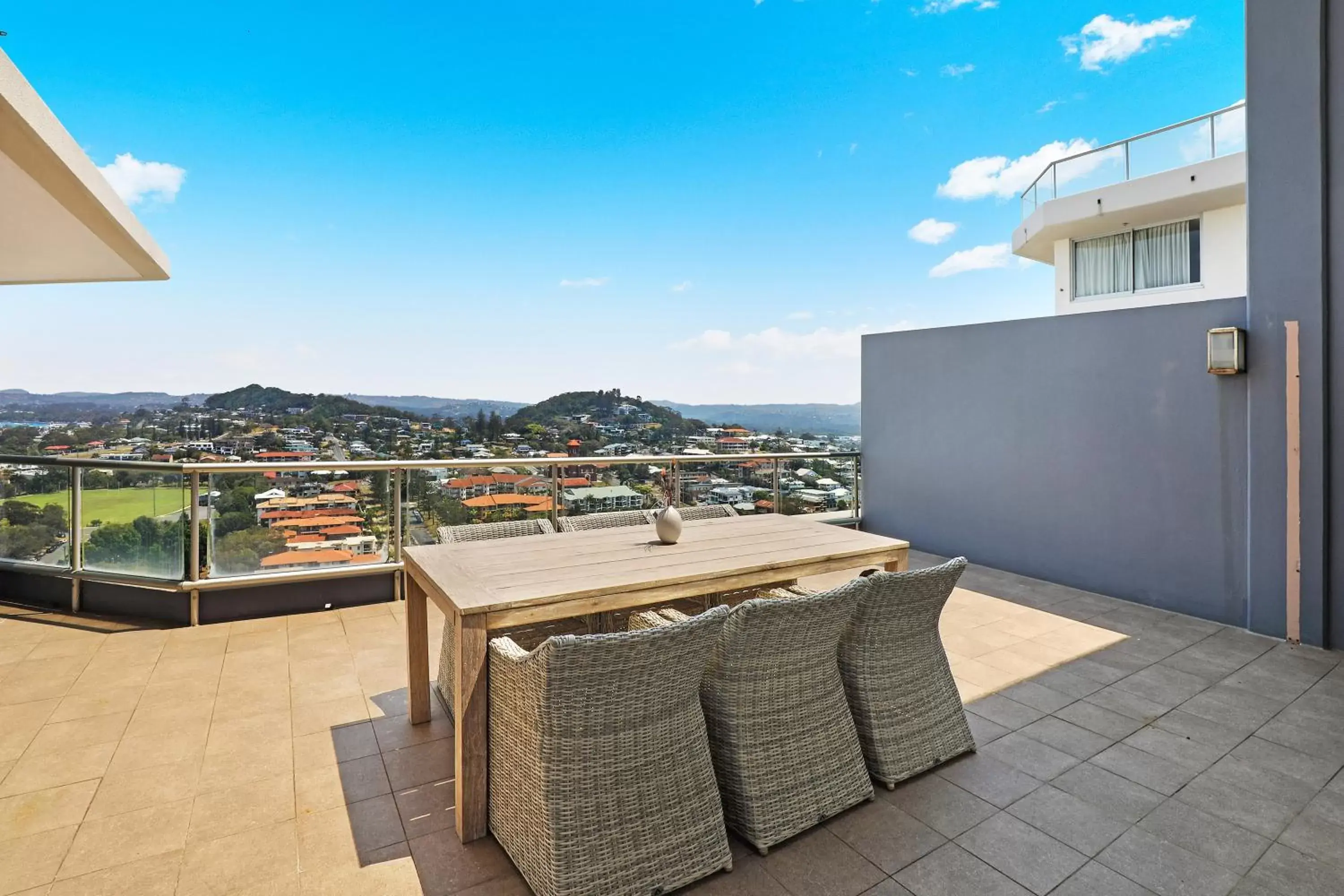 Balcony/Terrace in Points North Apartments