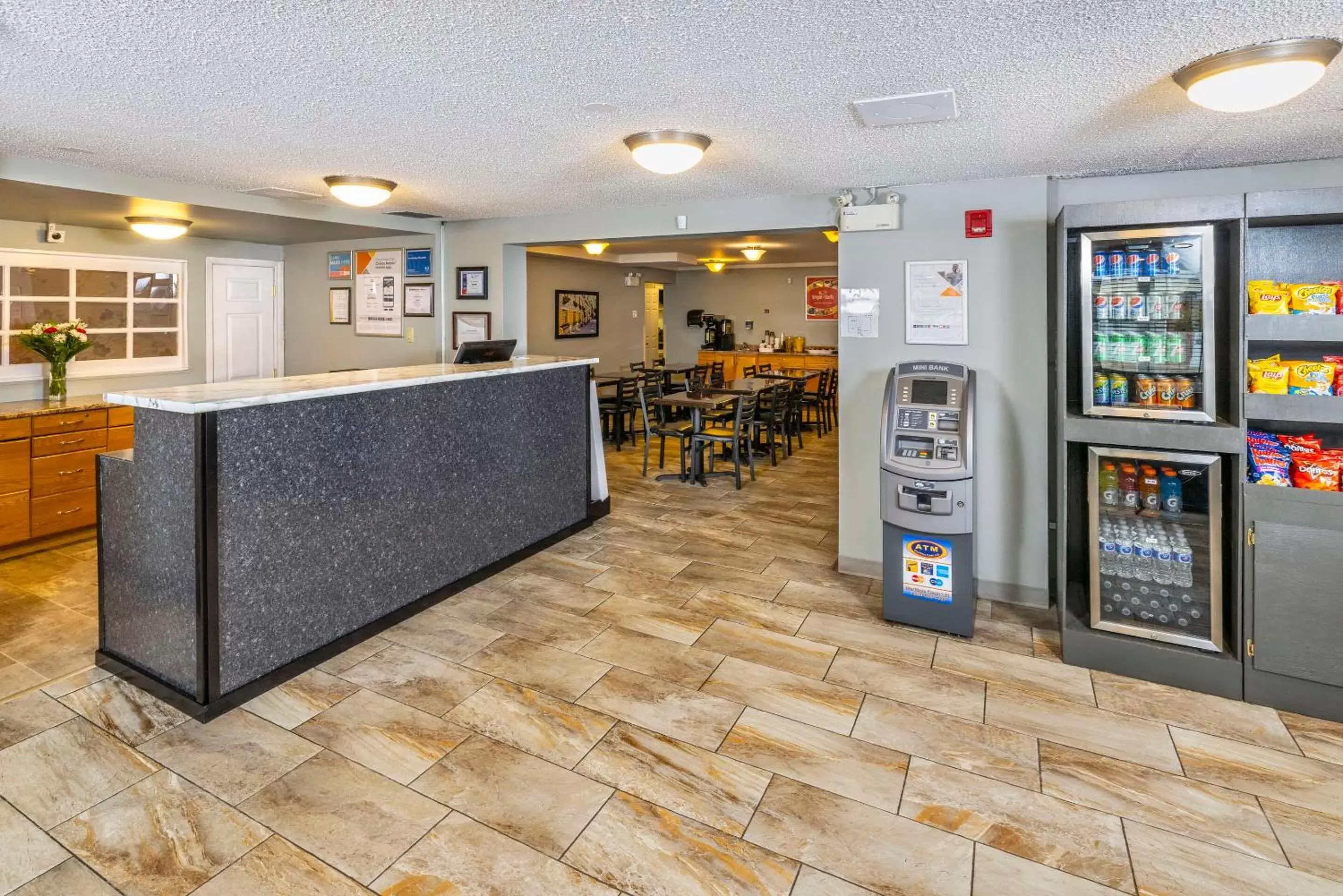 Lobby or reception in Econo Lodge Miramichi