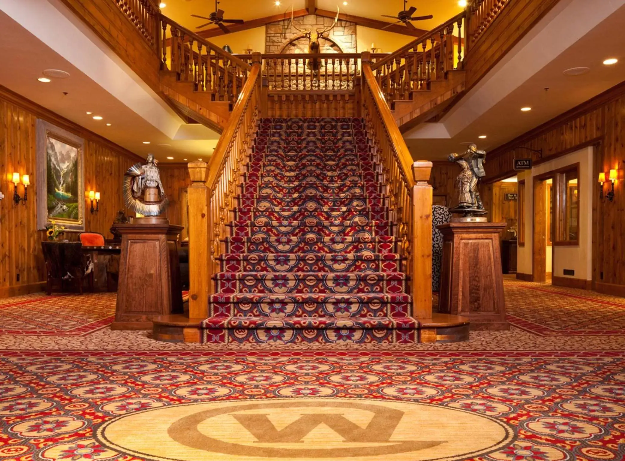 Lobby or reception in The Wort Hotel