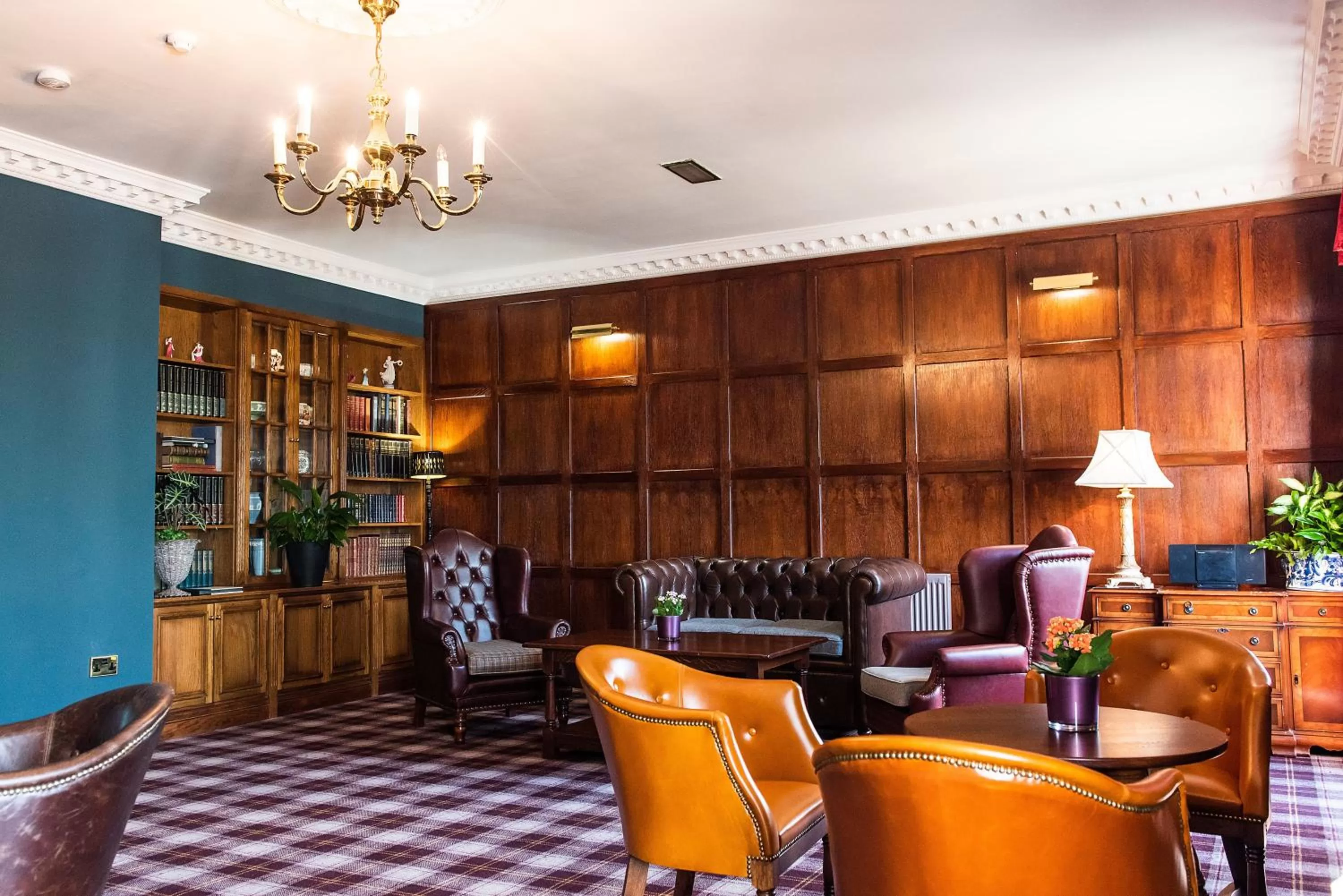 Library in The Moat House