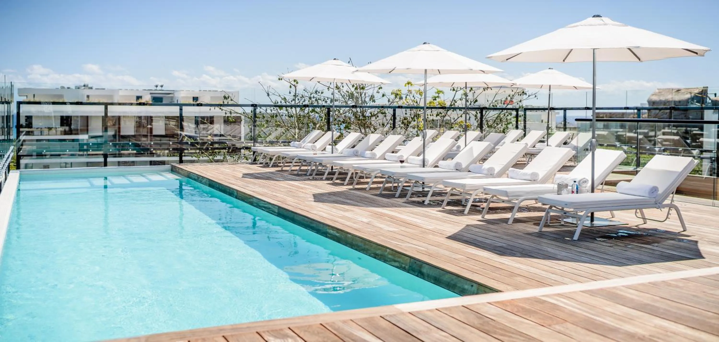 Pool view in Serenity Hotel Boutique By Alsol