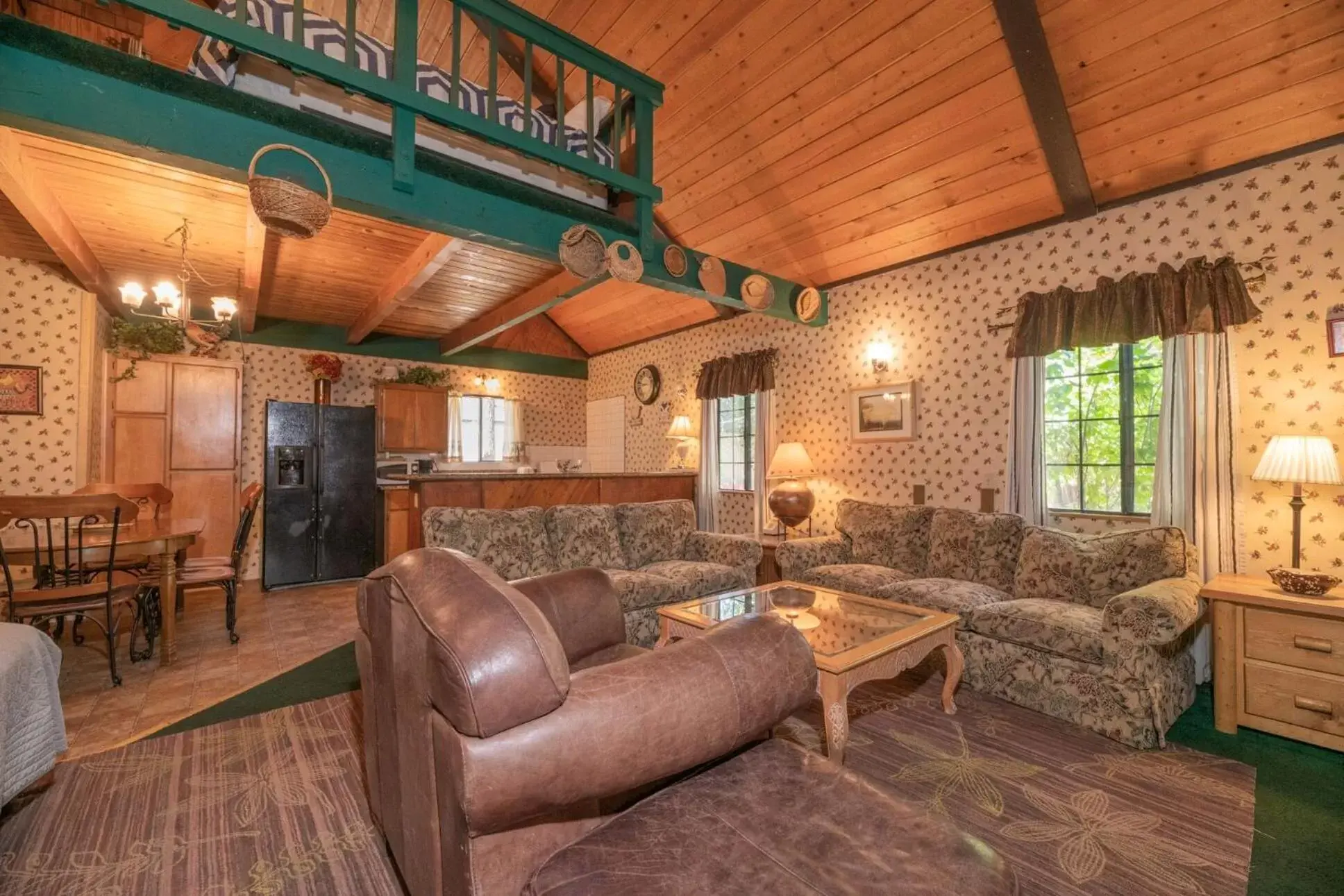 Seating Area in Black Forest Lodge